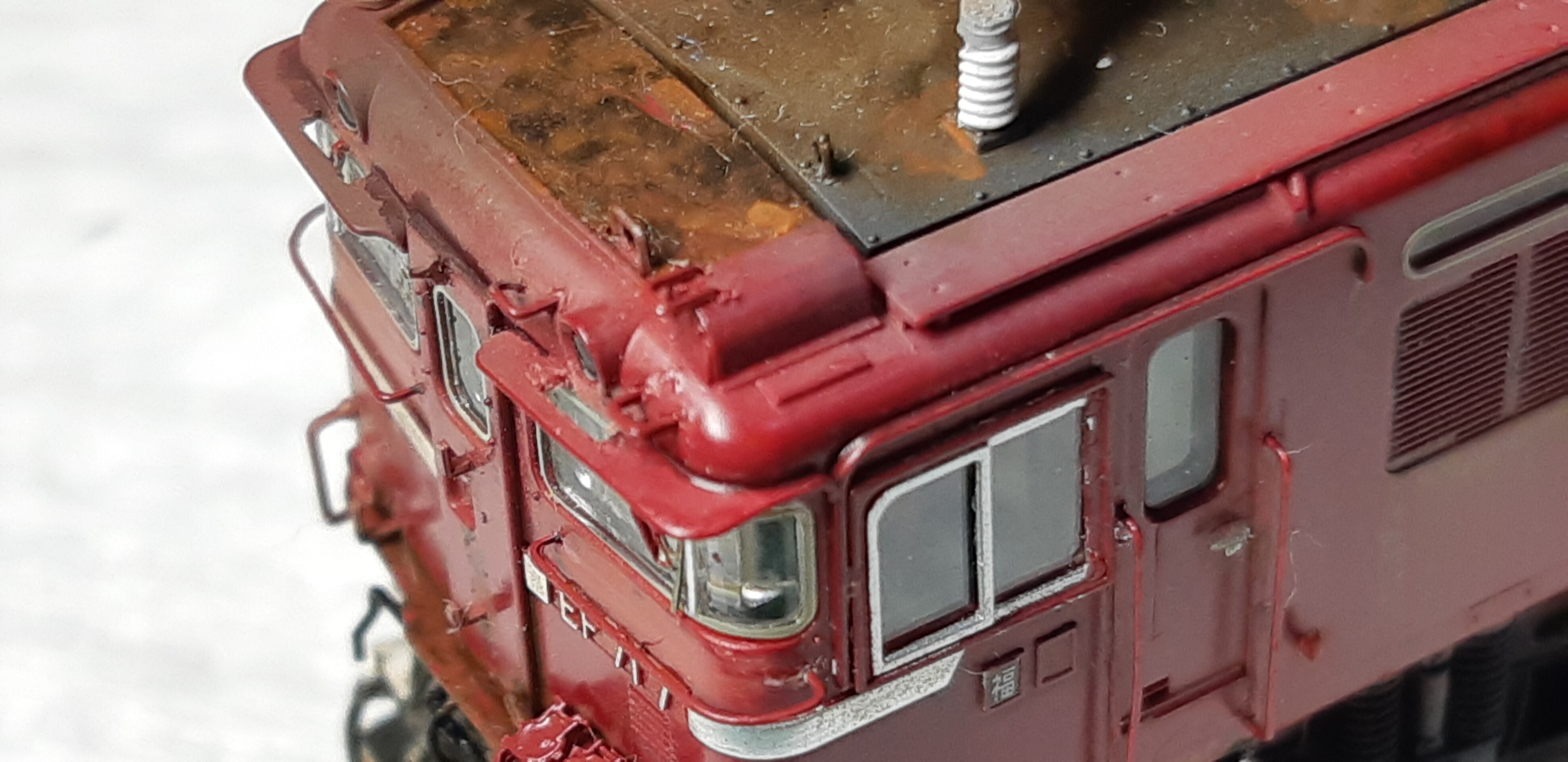 TOMIX 7151 EF71 1次形 7号機サッシ窓の修理 : (仮称)東北本線 TOMIX 7151 EF71 1次形 7号機サッシ窓の修理 : (仮称)東北本線
