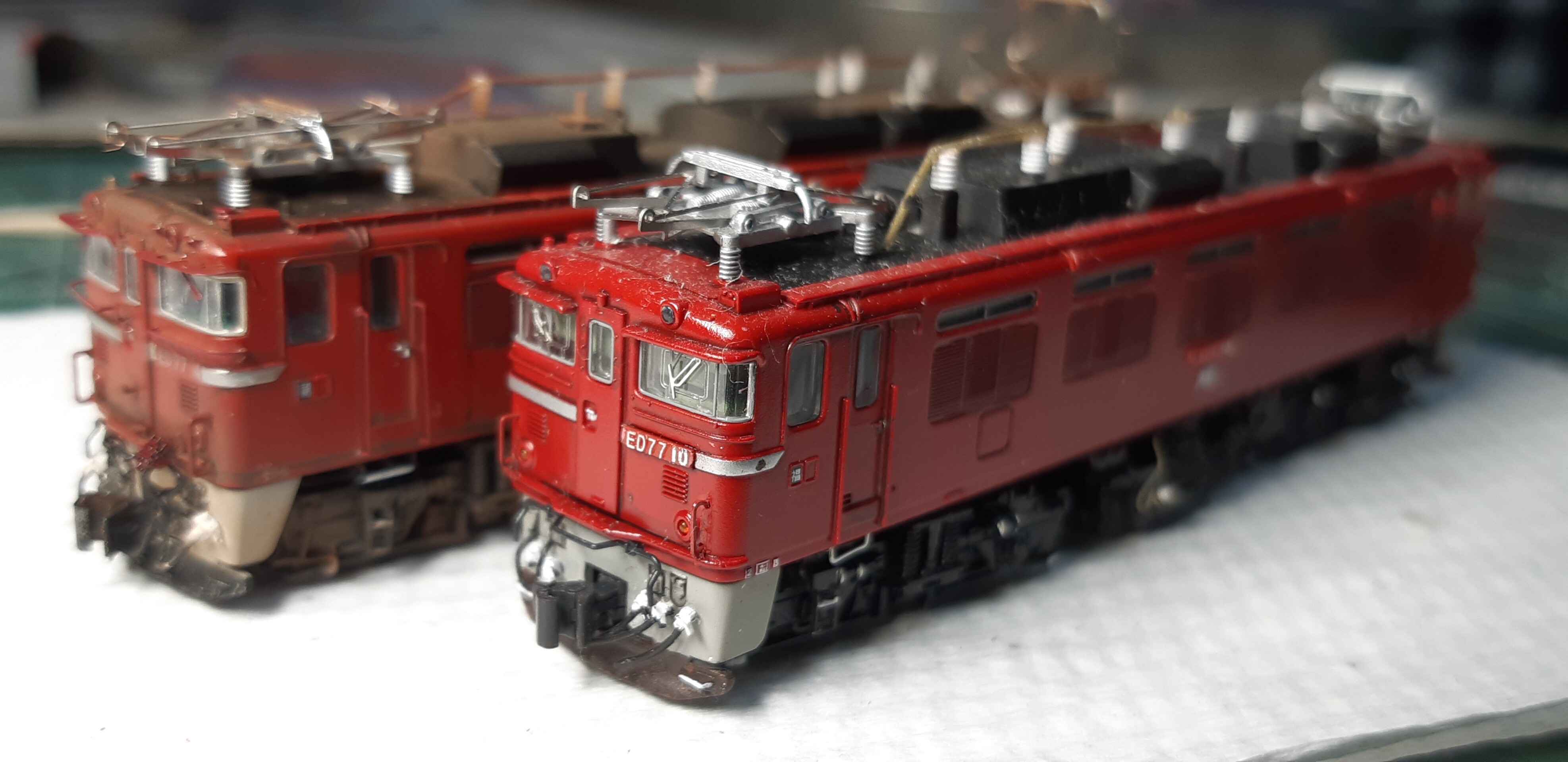 マイクロエース A0180 ED77 量産型の再精密加工 その① : (仮称 マイクロエース A0180 ED77 量産型の再精密加工 その① : (仮称