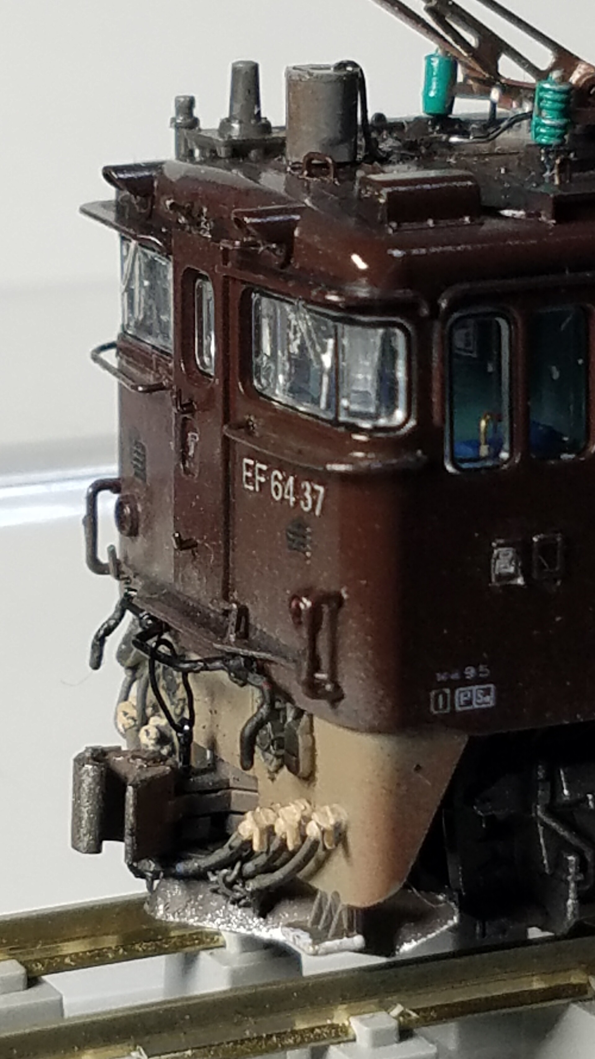 Kato3041-3 EF64 37 茶色の追加加工整備 その④完成 : （仮称