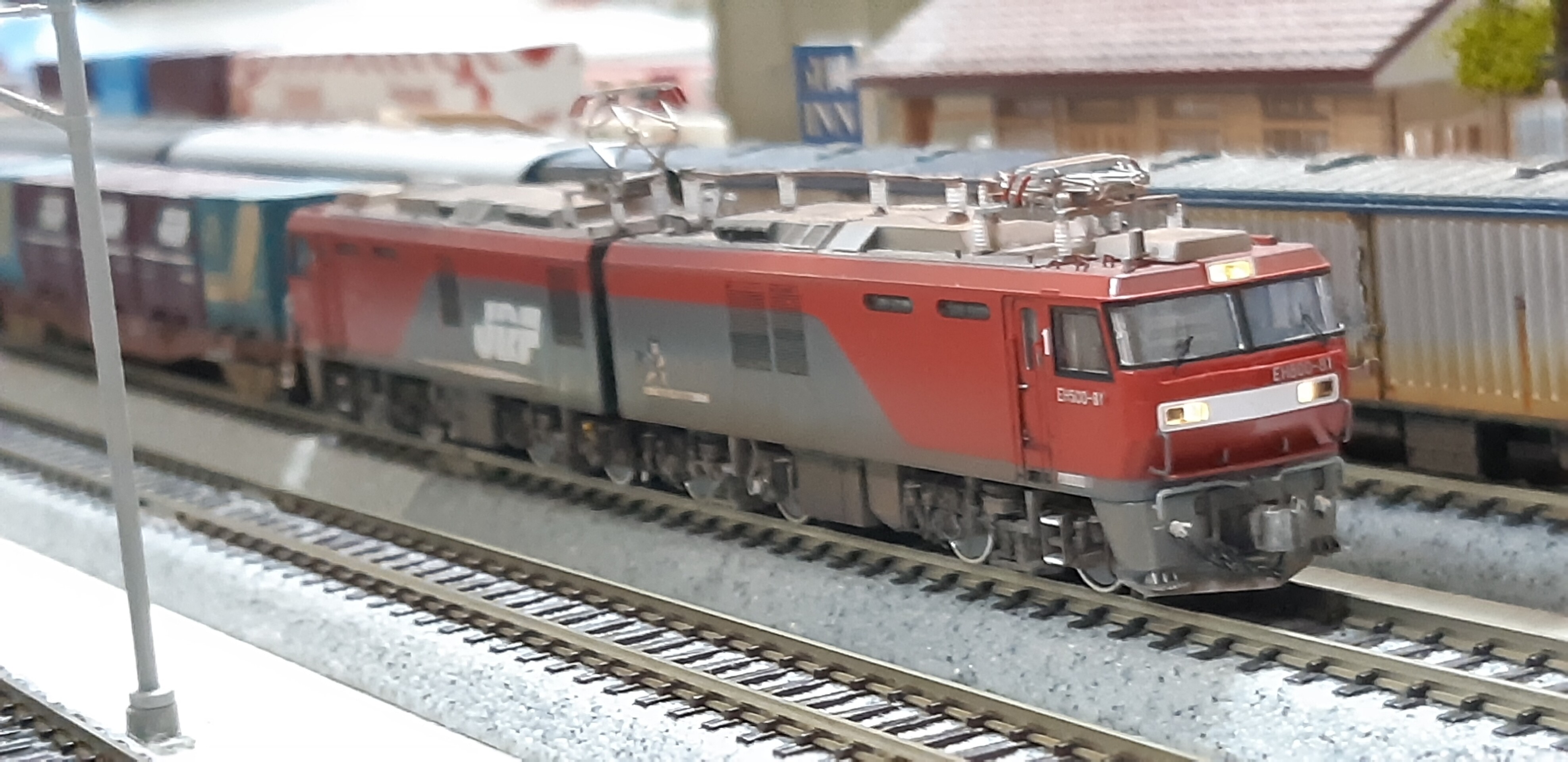 Kato 3037-2 EH500 3次形 後期仕様の第2期 台車の追加加工整備 Kato 3037-2 EH500 3次形 後期仕様の第2期 台車の追加加工整備