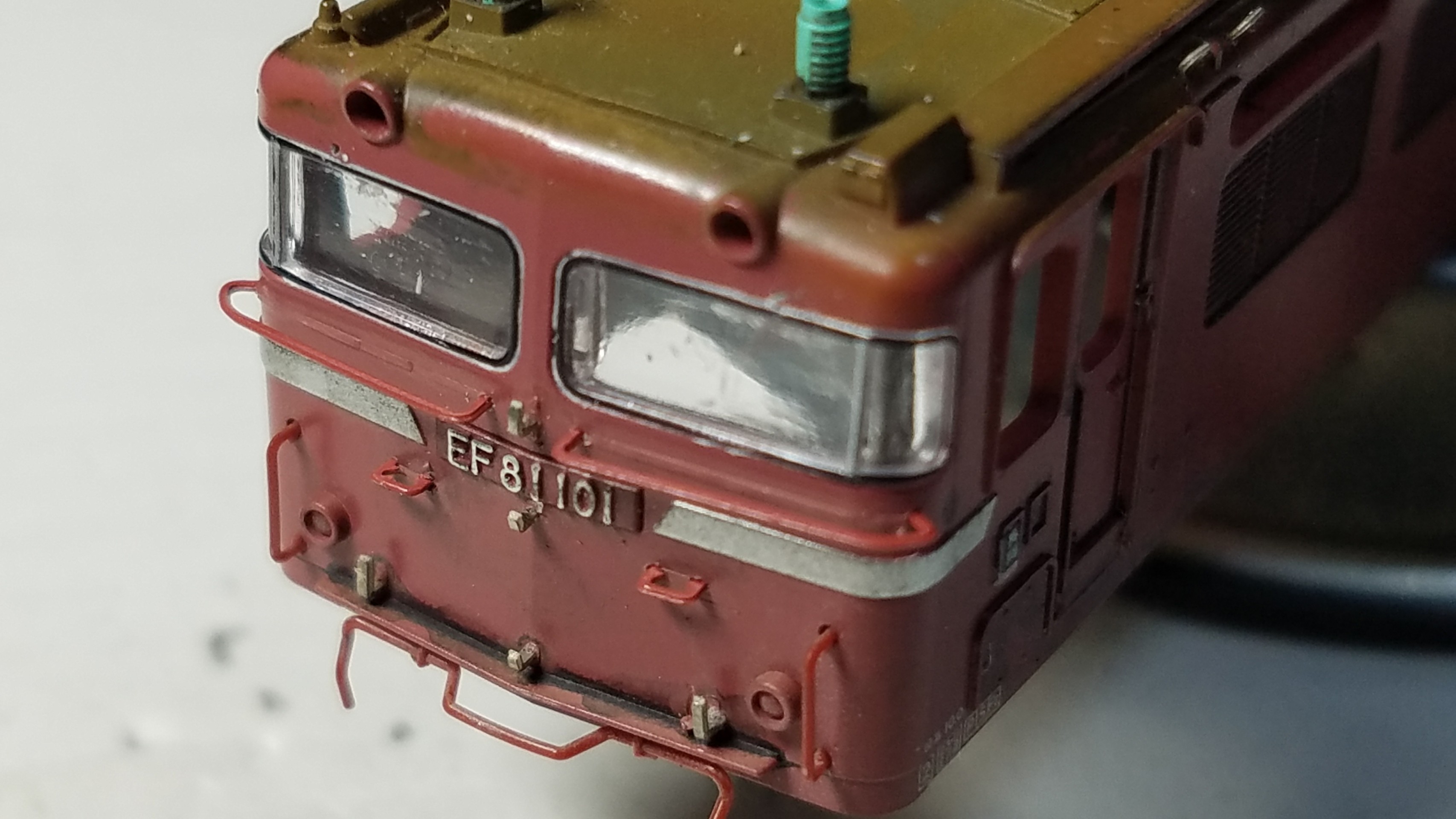 Nゲージ EF81 627精密加工品 Nゲージ EF81 627精密加工品