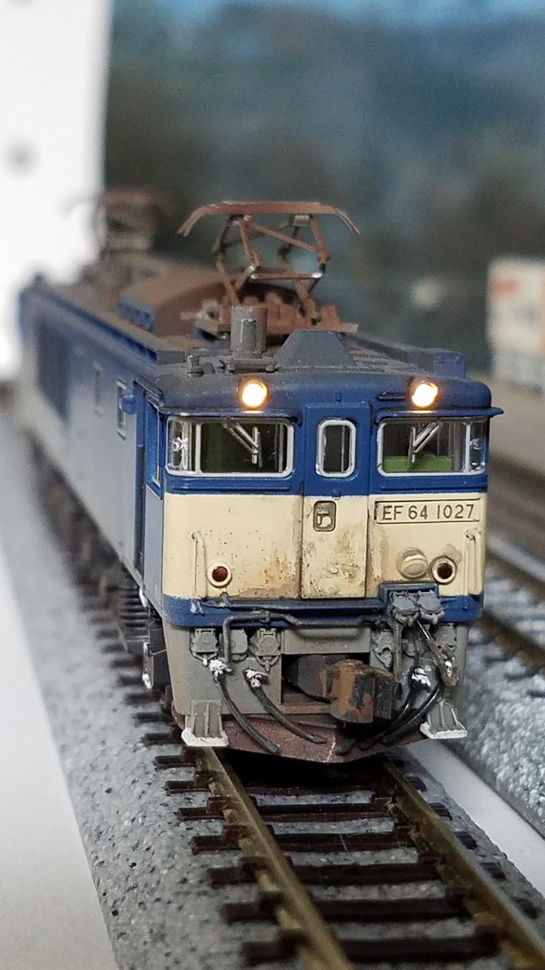 Kato EF64 1000番台一般色の整備＆プチ加工 : （仮称）東北本線