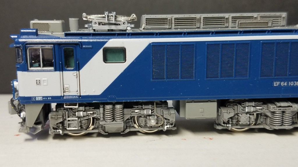 Kato 3024-1 EF64 1000 JR貨物新更新色の加工整備完成 : （仮称