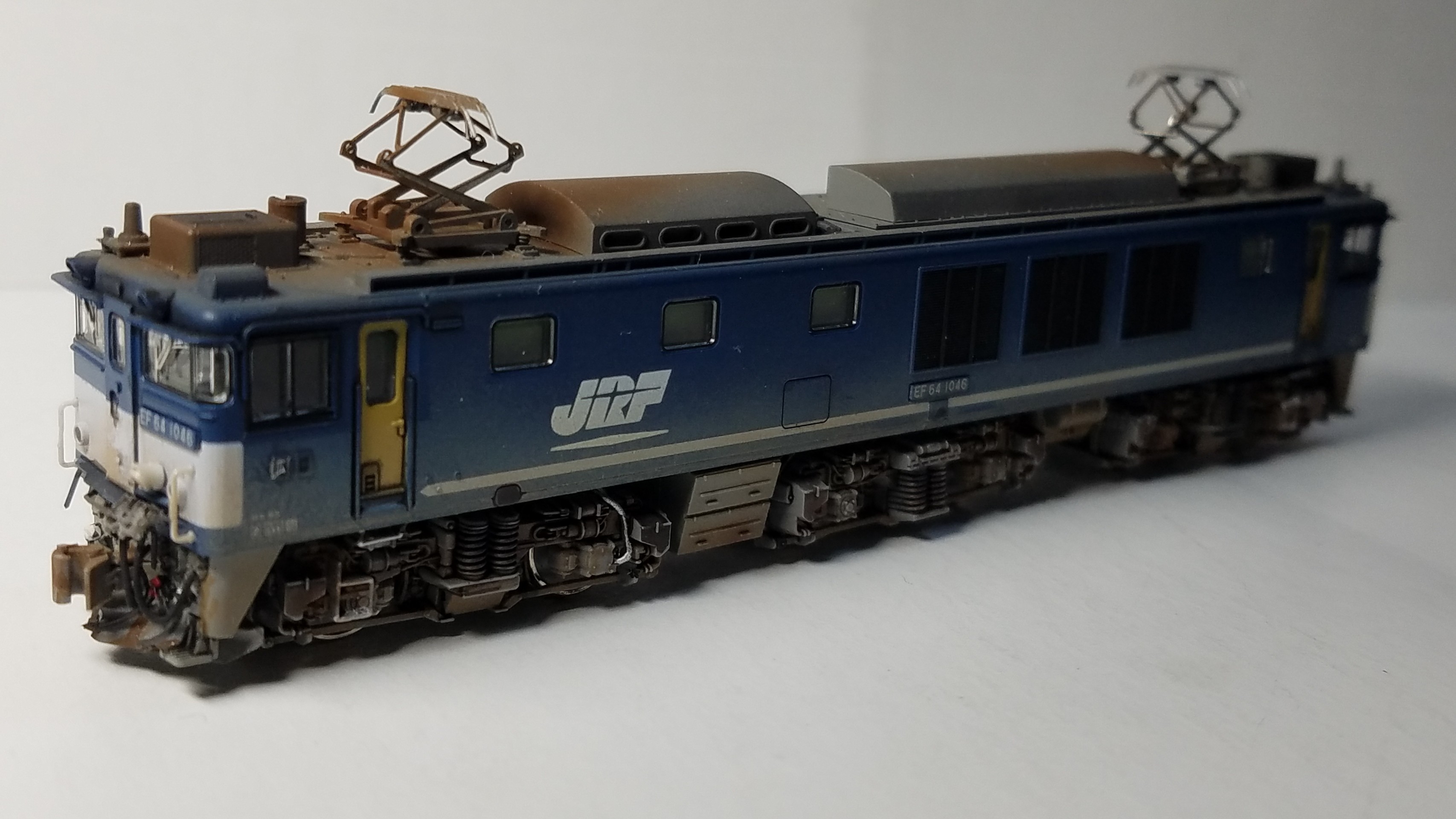 Kato 3023-5 EF64 1000 JR貨物 広島更新色タイプの追加加工整備 Kato 3023-5 EF64 1000 JR貨物 広島更新色タイプの追加加工整備