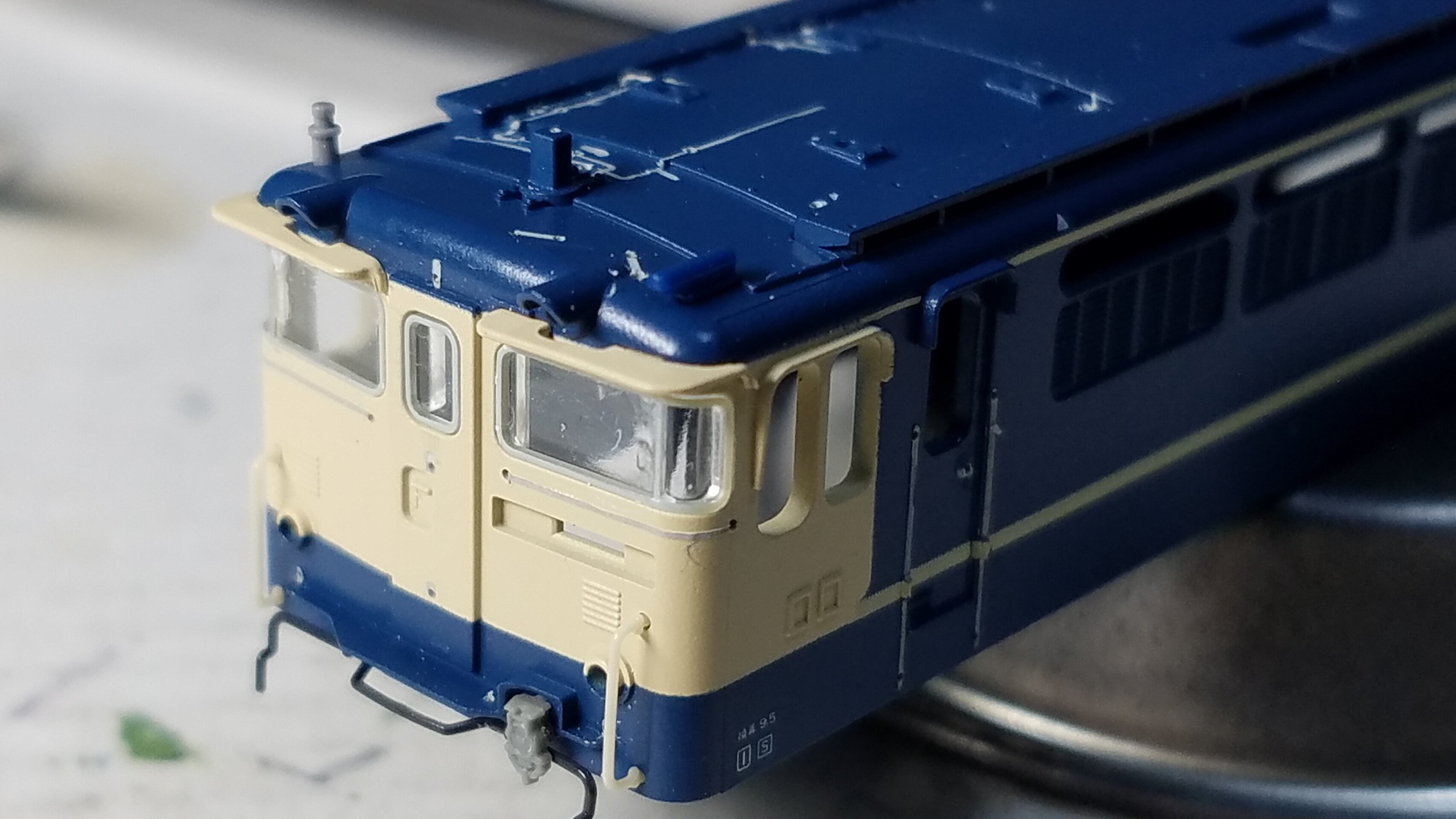 Kato 3089-1 EF65 1000 前期形の精密加工整備 その② : （仮称