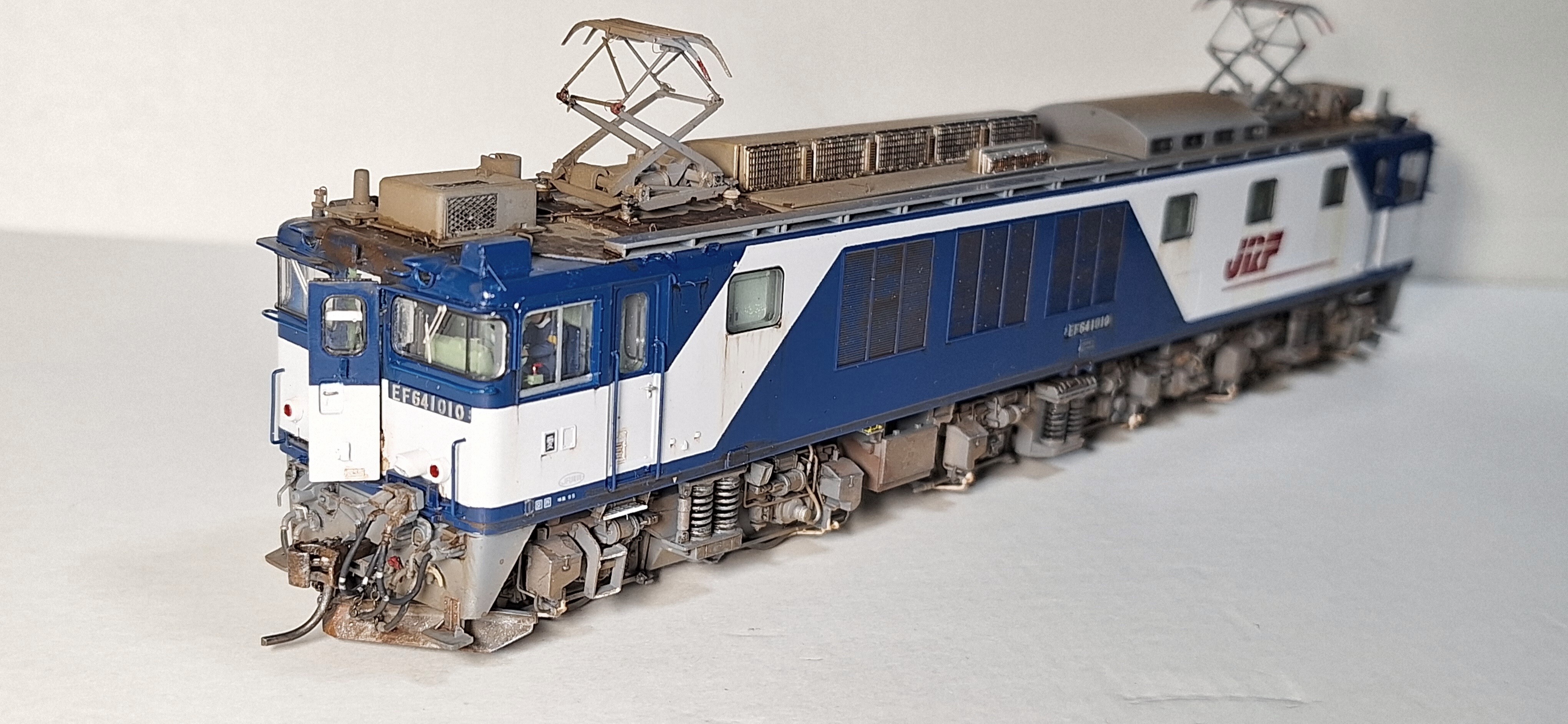 TOMIX HO-123 EF64-1000 JR貨物更新色の精密加工 その⑥完成 TOMIX HO-123 EF64-1000 JR貨物更新色の精密加工 その⑥完成