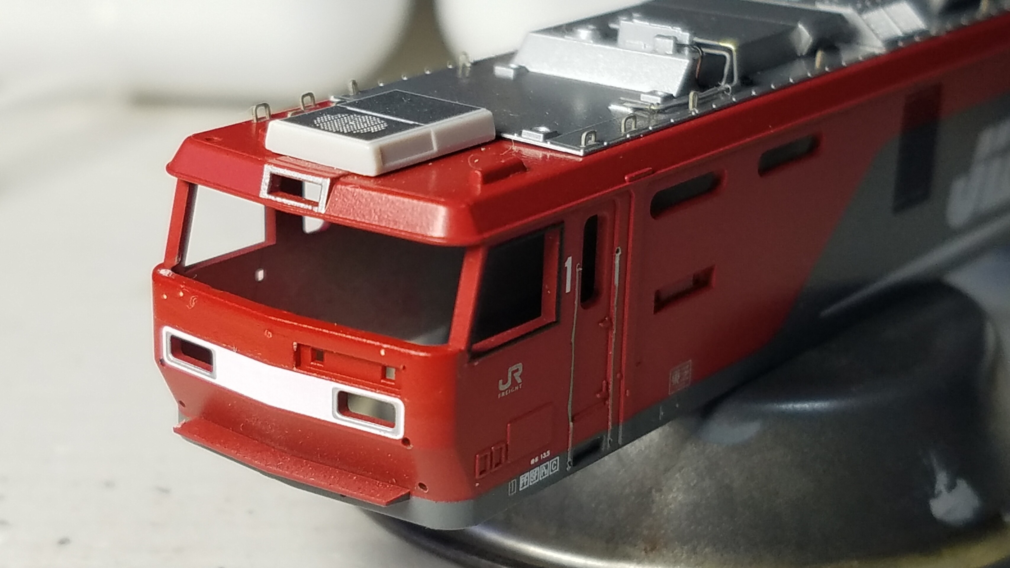 Kato 3037-2 EH500 3次形 後期仕様の加工整備 その③ : (仮称 Kato 3037-2 EH500 3次形 後期仕様の加工整備 その③ : (仮称