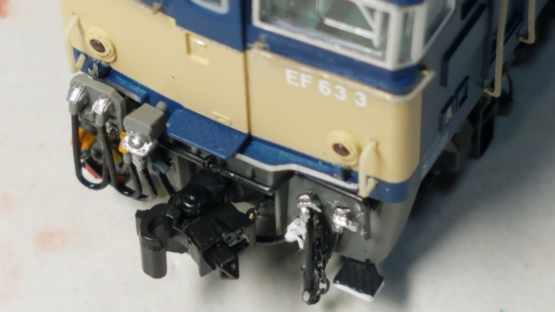Kato3057-3 EF63 1次形の加工整備 その3 : （仮称）東北本線 岩