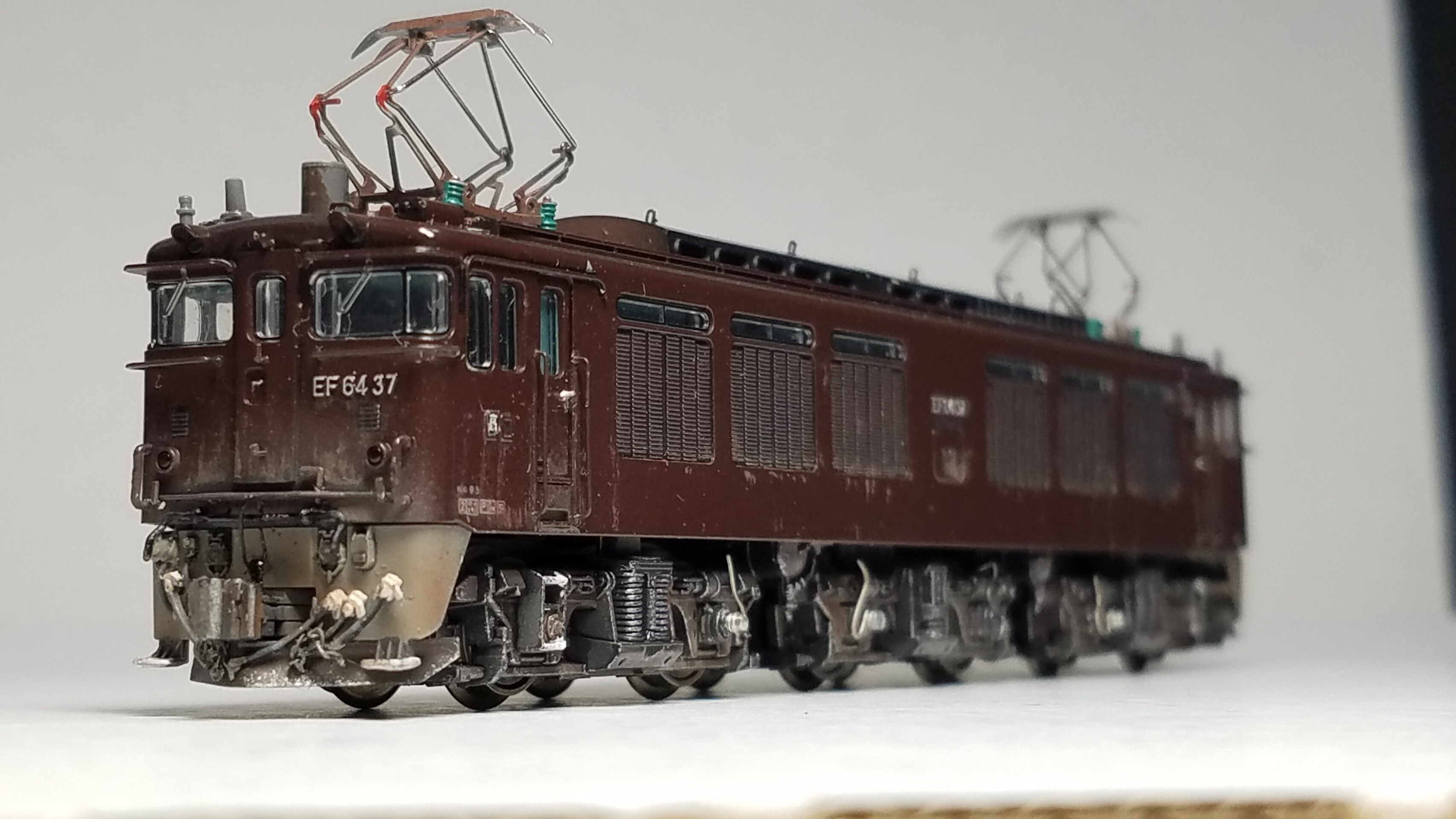 Kato3041-3 EF64 37 茶色の追加加工整備 その④完成 : (仮称 Kato3041-3 EF64 37 茶色の追加加工整備 その④完成 : (仮称