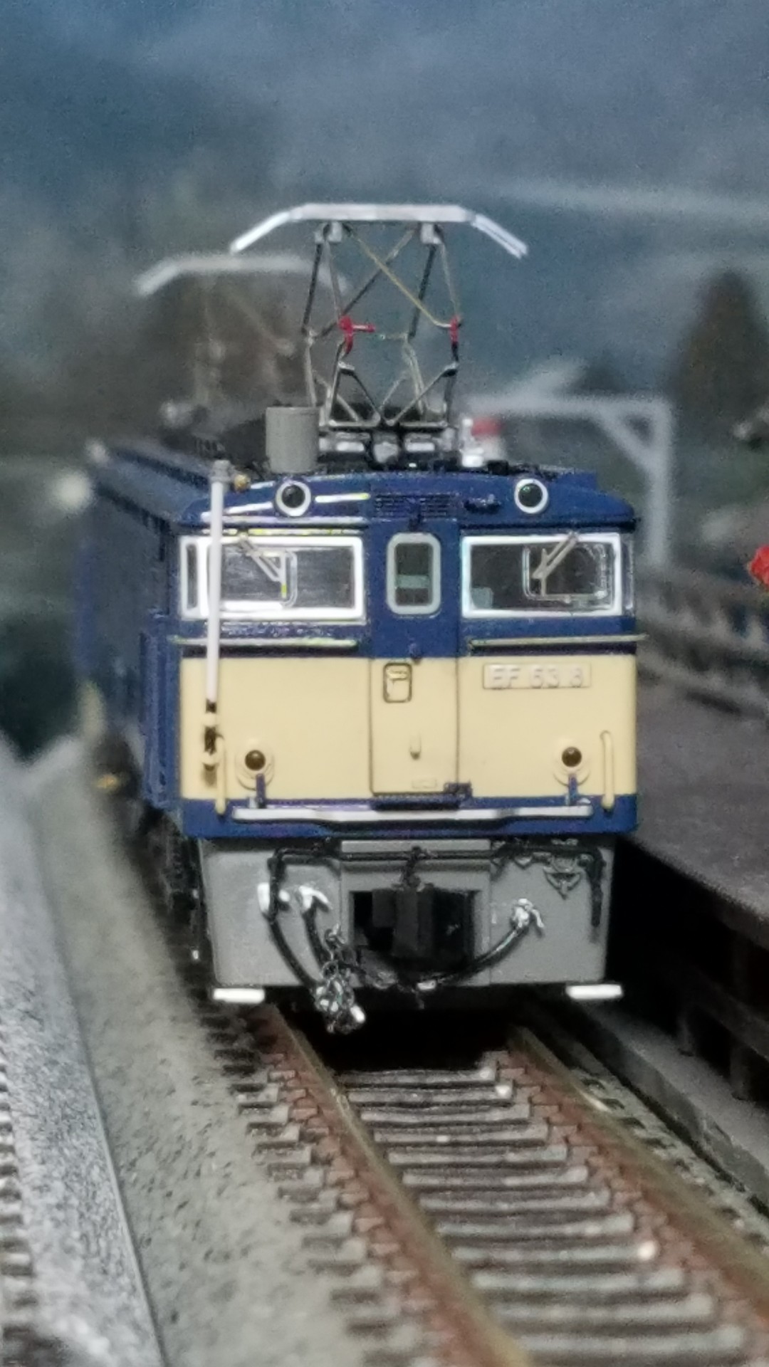 EF63 16号機『横』→続きです : （仮称）東北本線 岩○機関区