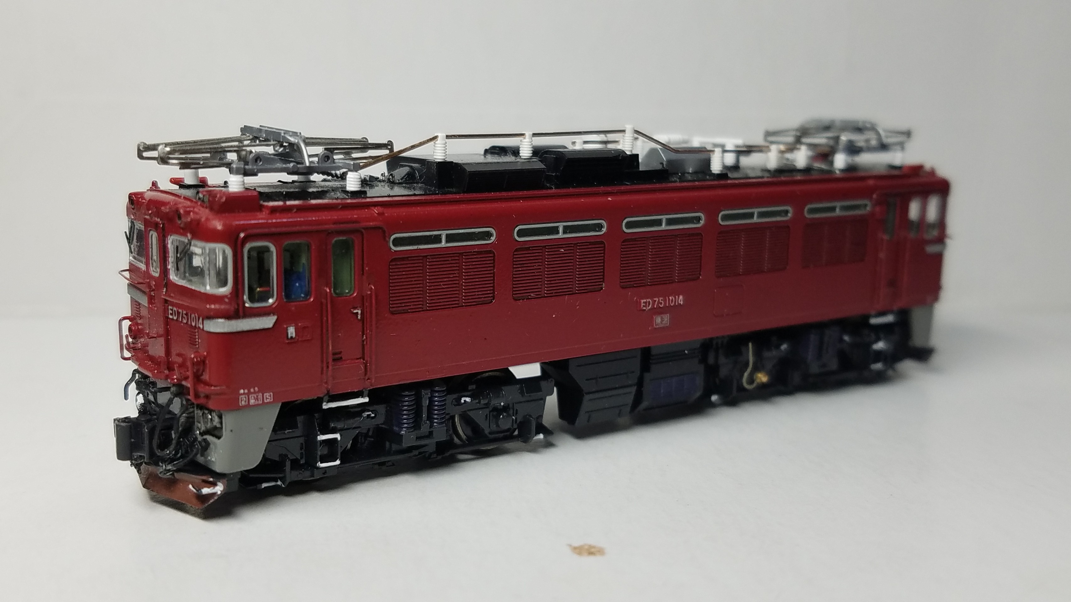 Kato 3075-1 ED75 1000 前期形の追加加工整備 その③完成