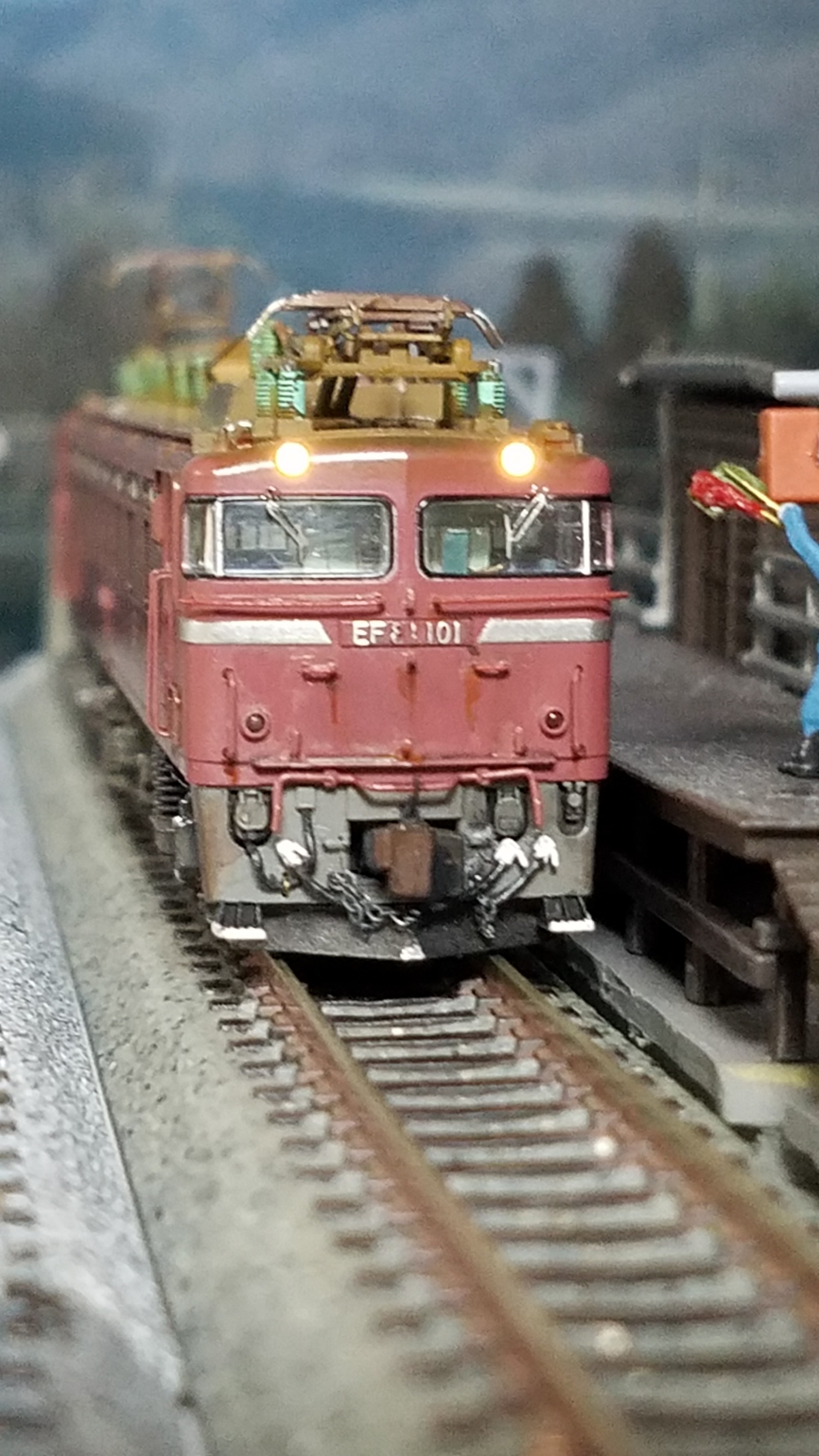 EF81 101号機『敦』続き→ : （仮称）東北本線 岩○機関区
