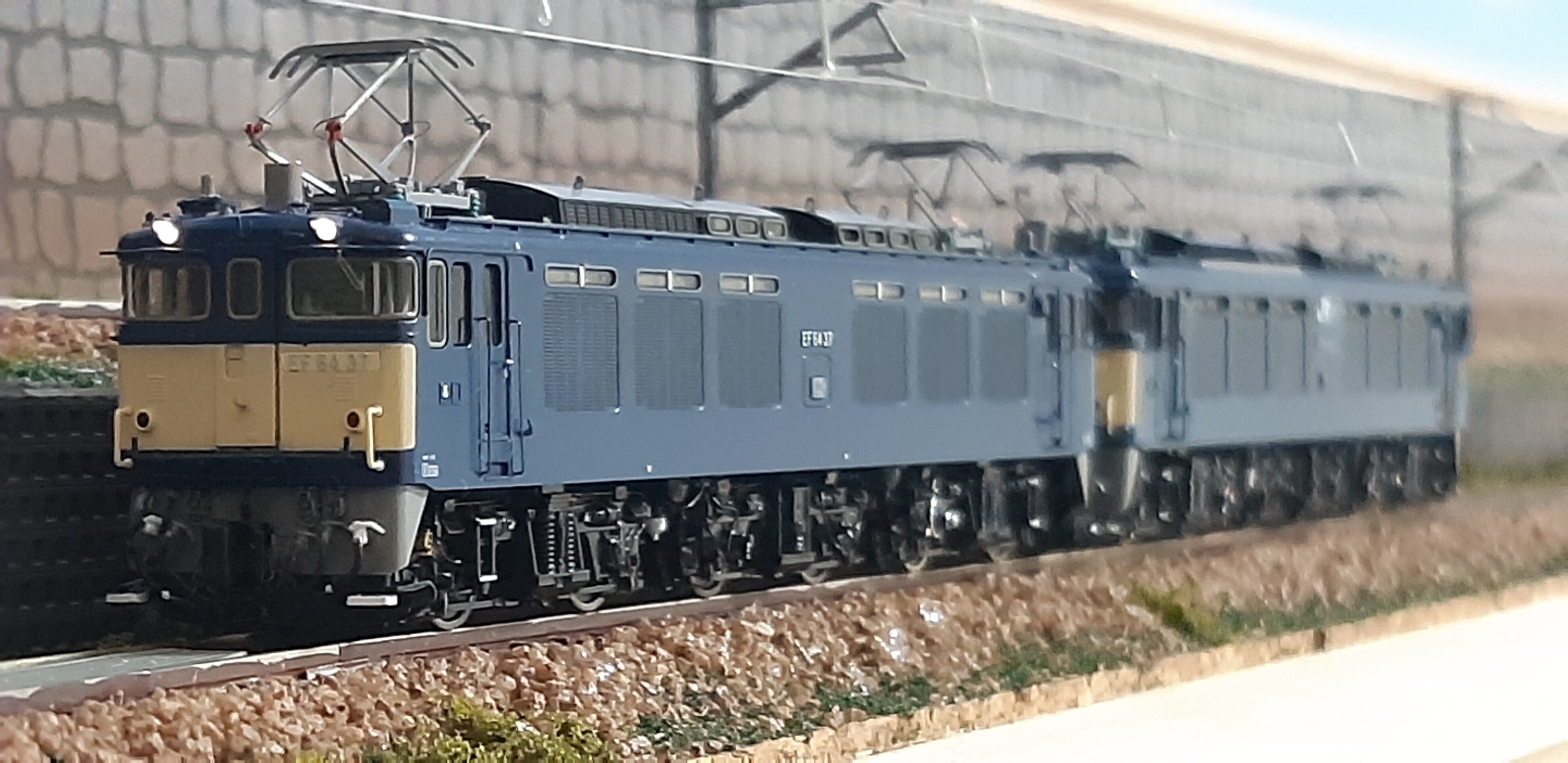 TOMIX 7130 EF64 0 37号機国鉄復活色の精密加工整備 その④ 完成