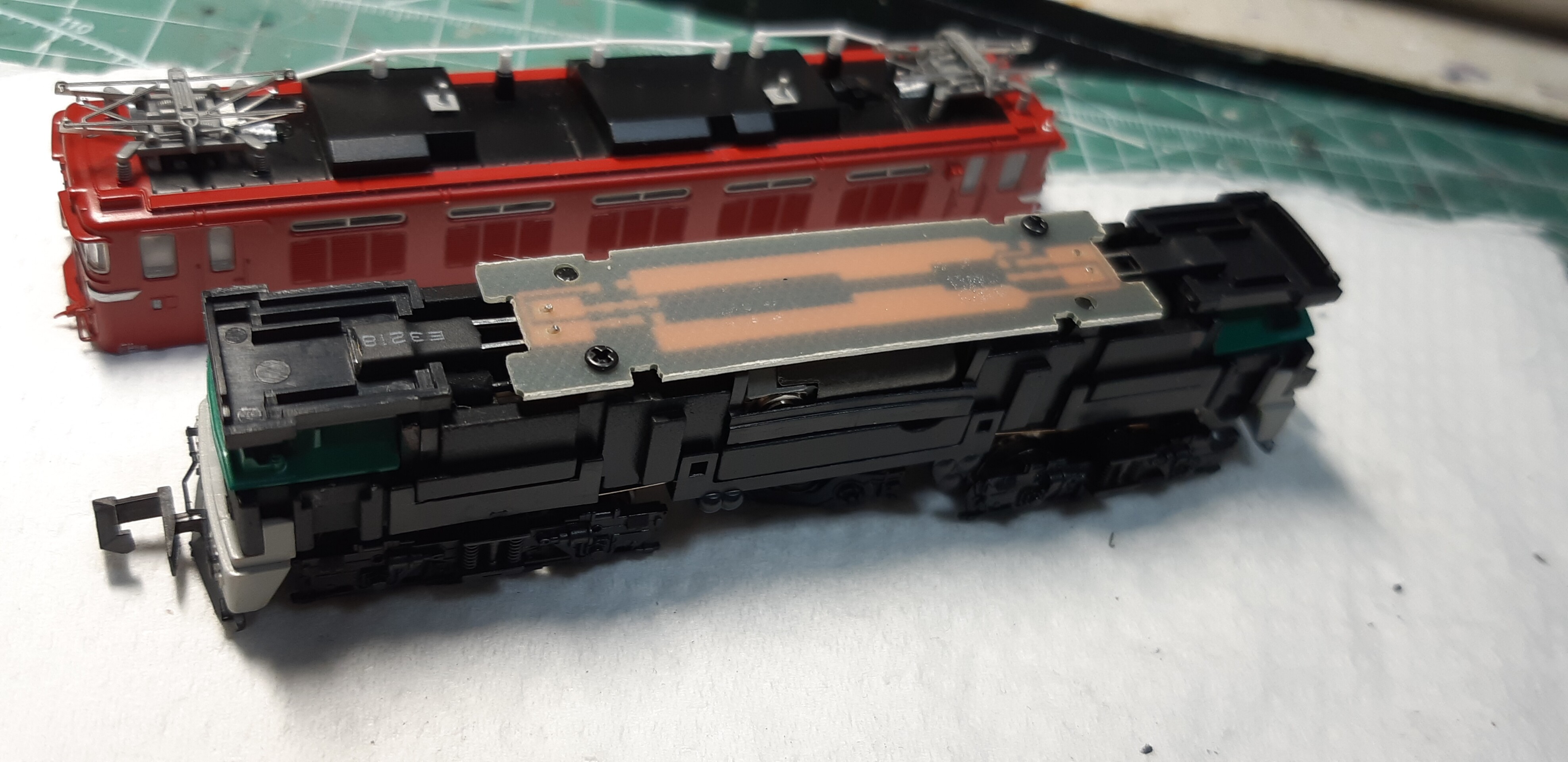 マイクロエース A0185 ED77-14 無線アンテナ付 の精密加工 その