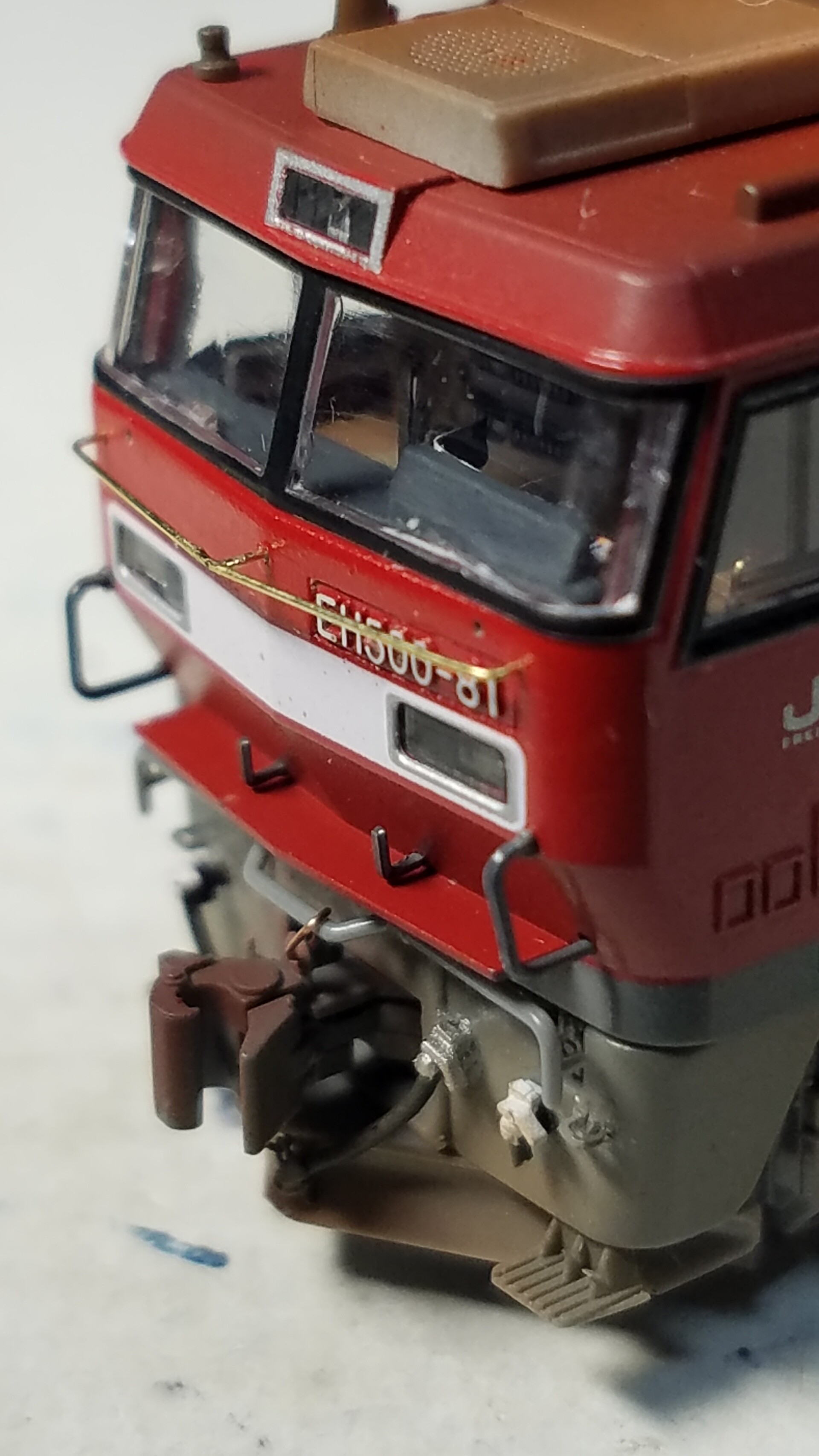 Kato 3037-2 EH500 3次形後期仕様の加工整備 その④ : (仮称 Kato 3037-2 EH500 3次形後期仕様の加工整備 その④ : (仮称