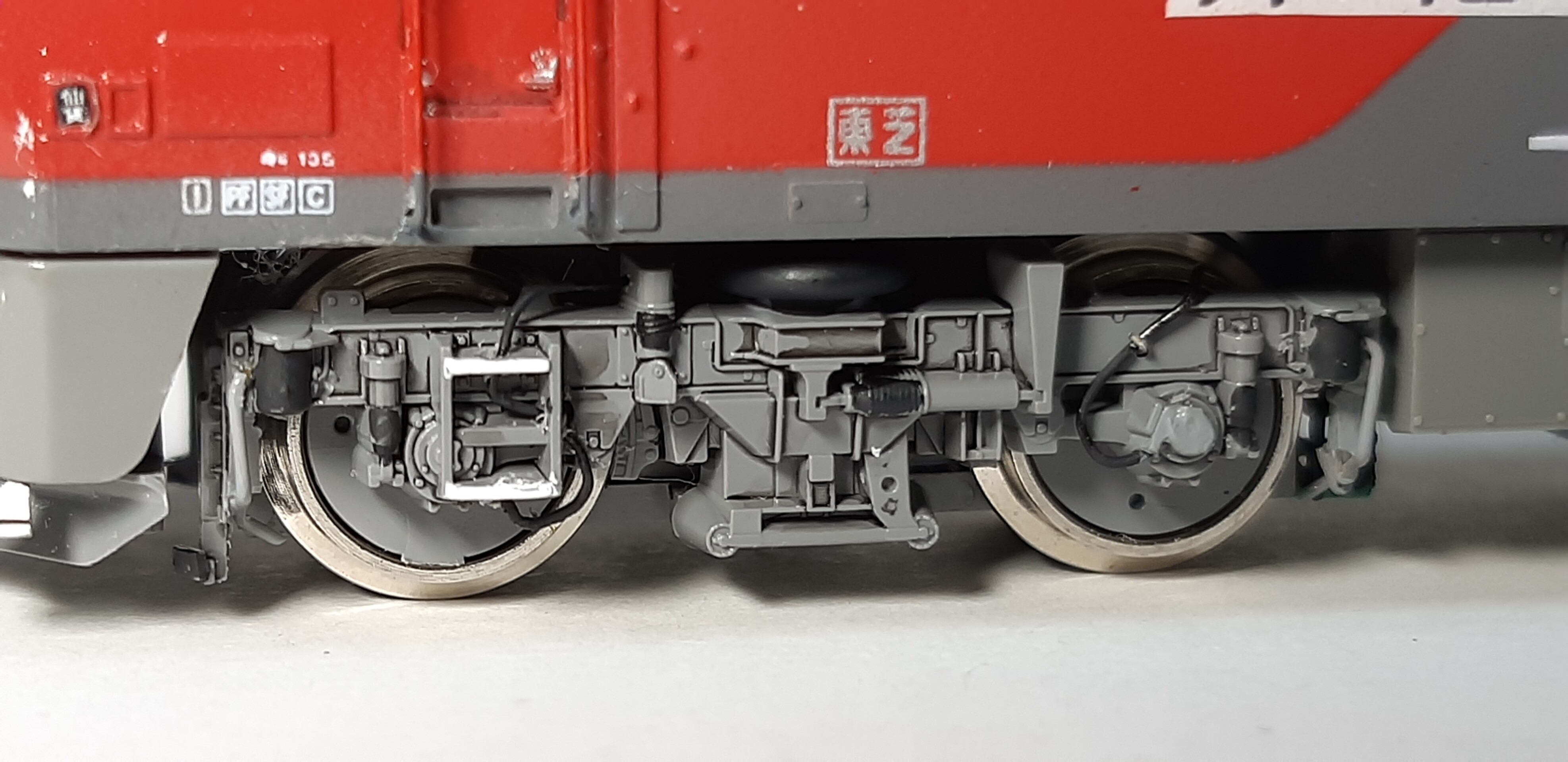 Kato 3037-1 EH500 3次形の第2期 台車の追加加工整備 : (仮称 Kato 3037-1 EH500 3次形の第2期 台車の追加加工整備 : (仮称