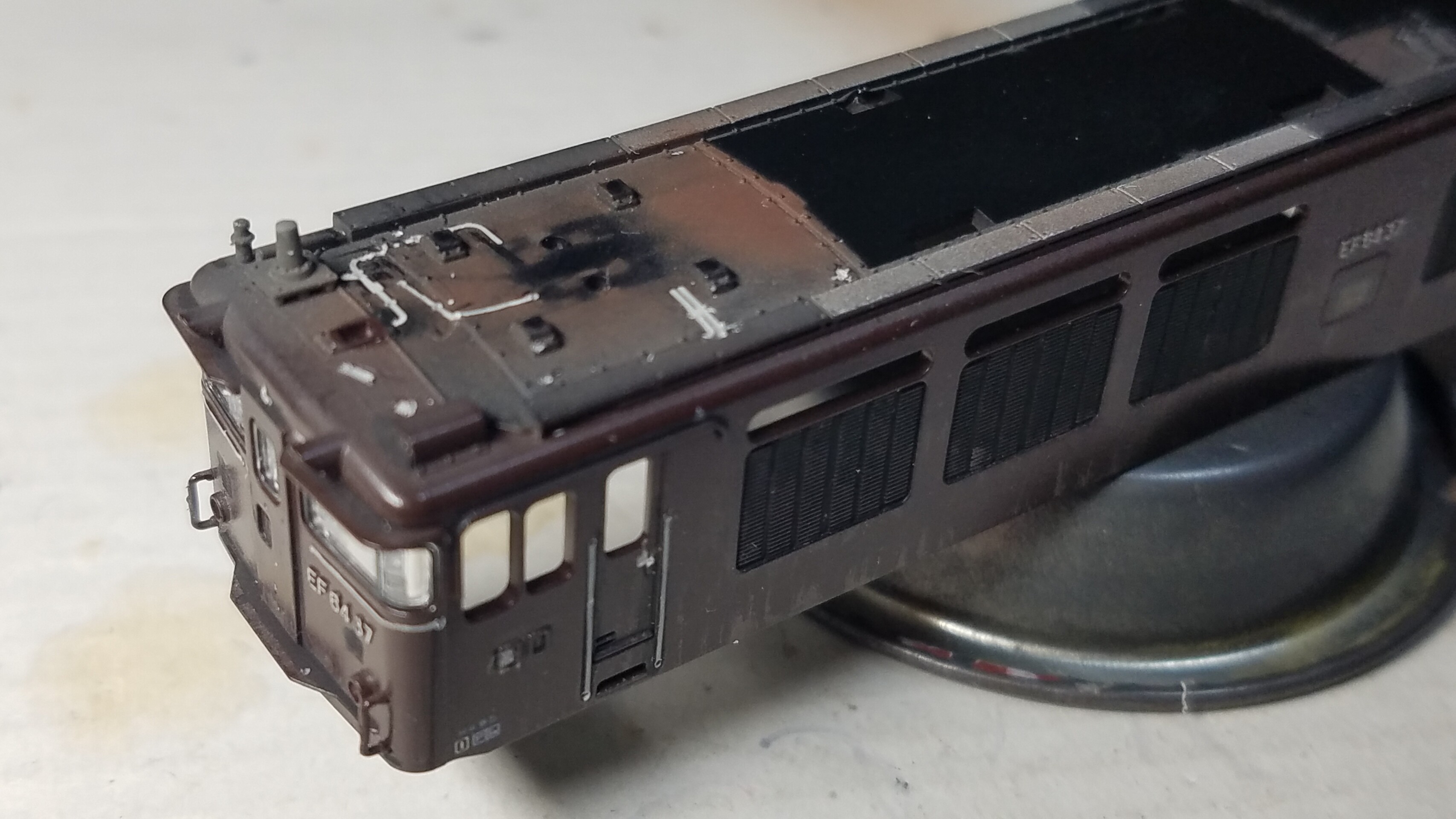 Kato 3041-3 EF64 37 茶色の追加加工整備 その② : (仮称)東北 Kato 3041-3 EF64 37 茶色の追加加工整備 その② : (仮称)東北