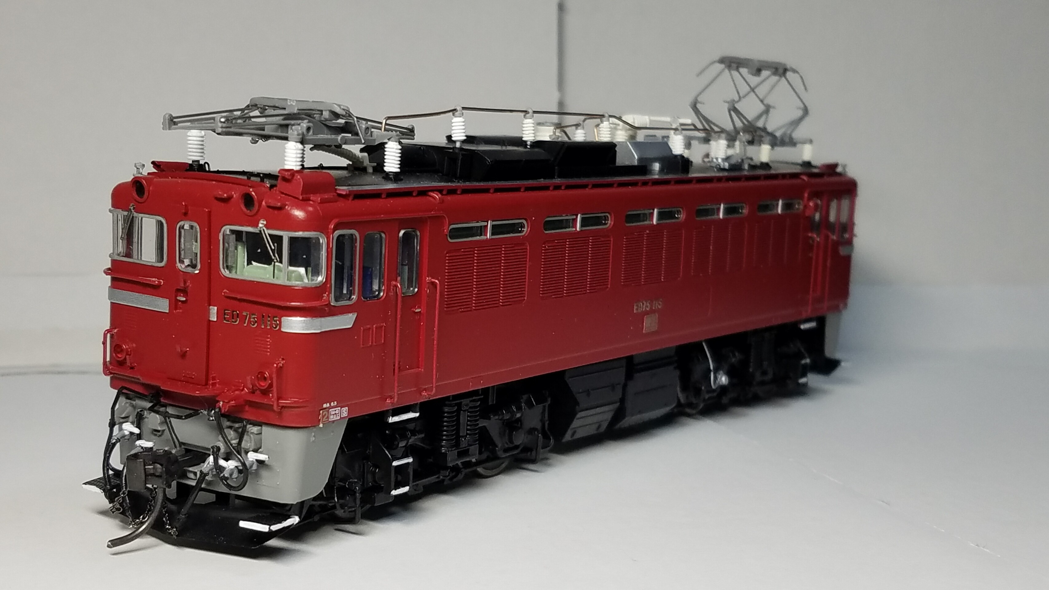 ホットセール TOMIX HO-109 (仮称 : その① 一般型の追加精密加工整備 ED75 機関車