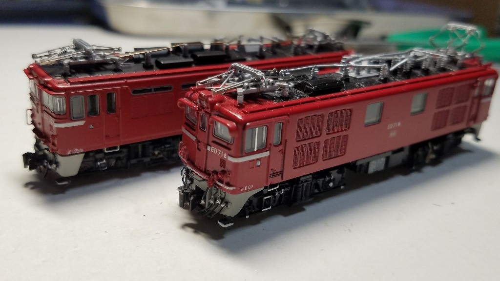 マイクロエース ED71 8 1次形の整備記録 : （仮称）東北本線 岩
