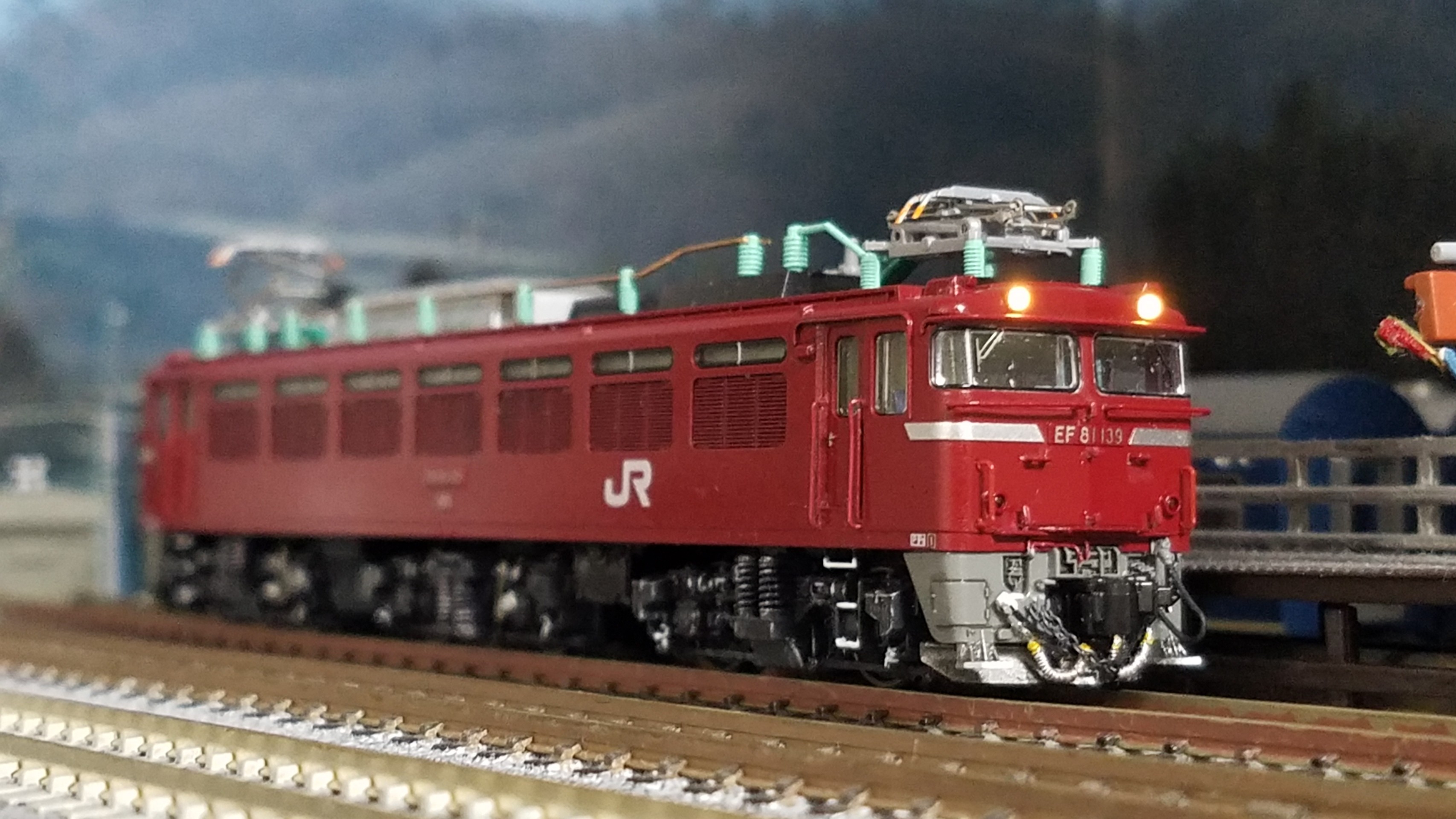 Ef81 139号機 青 続きです 仮称 東北本線 岩 機関区