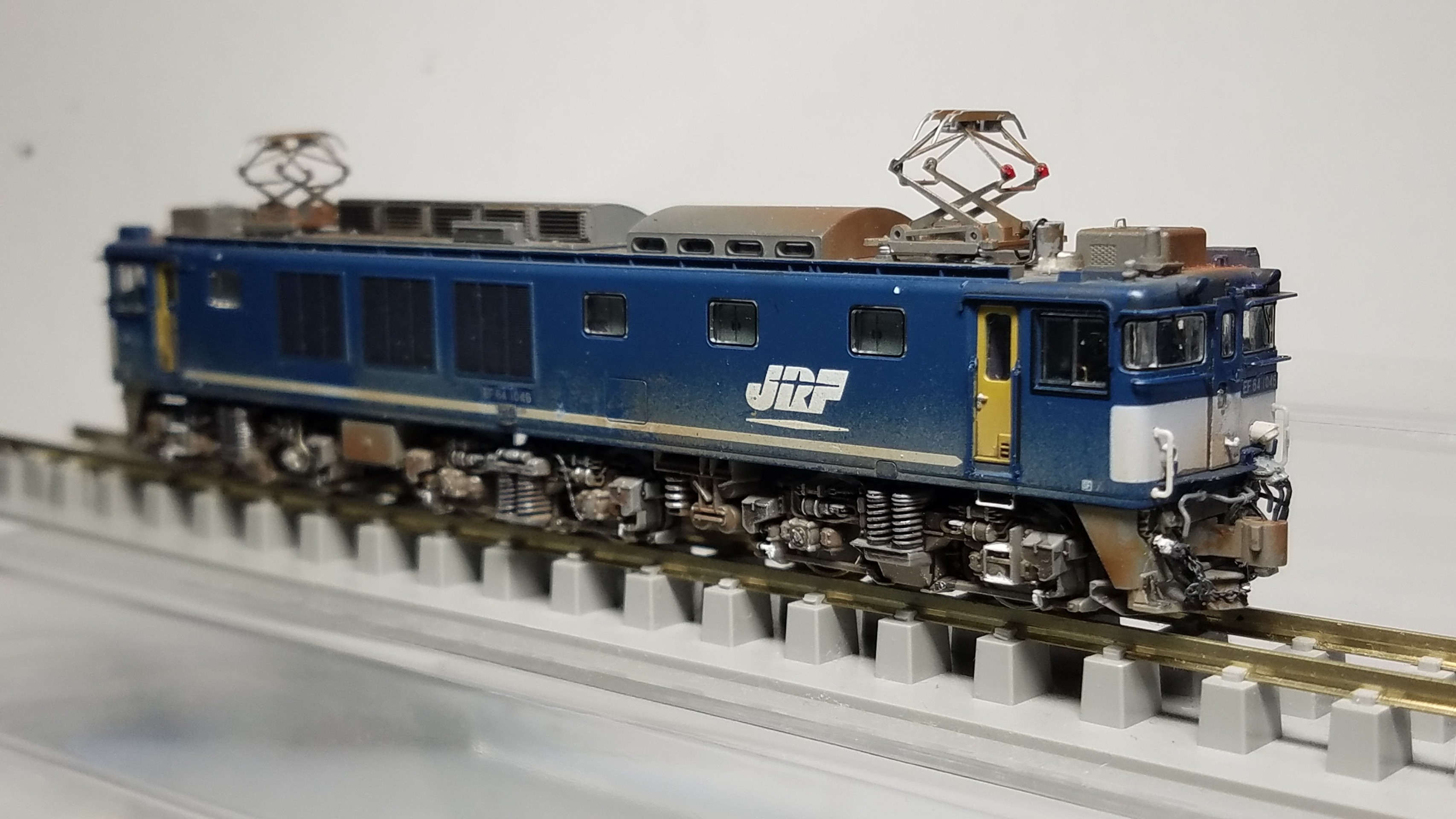 Kato 3023-5 EF64 1000 JR貨物 広島更新色タイプの追加加工整備 Kato 3023-5 EF64 1000 JR貨物 広島更新色タイプの追加加工整備
