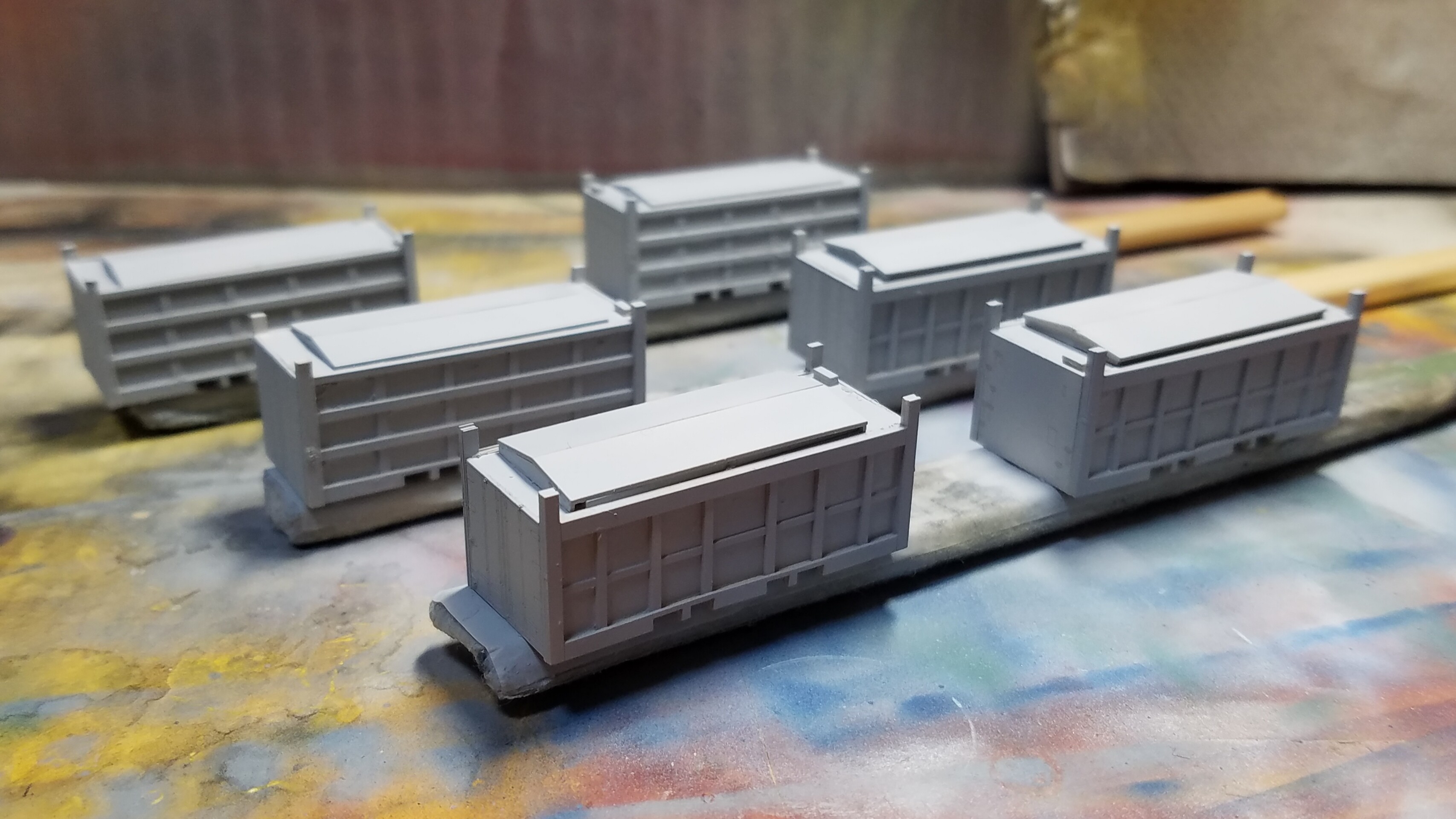 模型工房パーミルさんのUM13Aコンテナを作る : （仮称）東北本線 岩