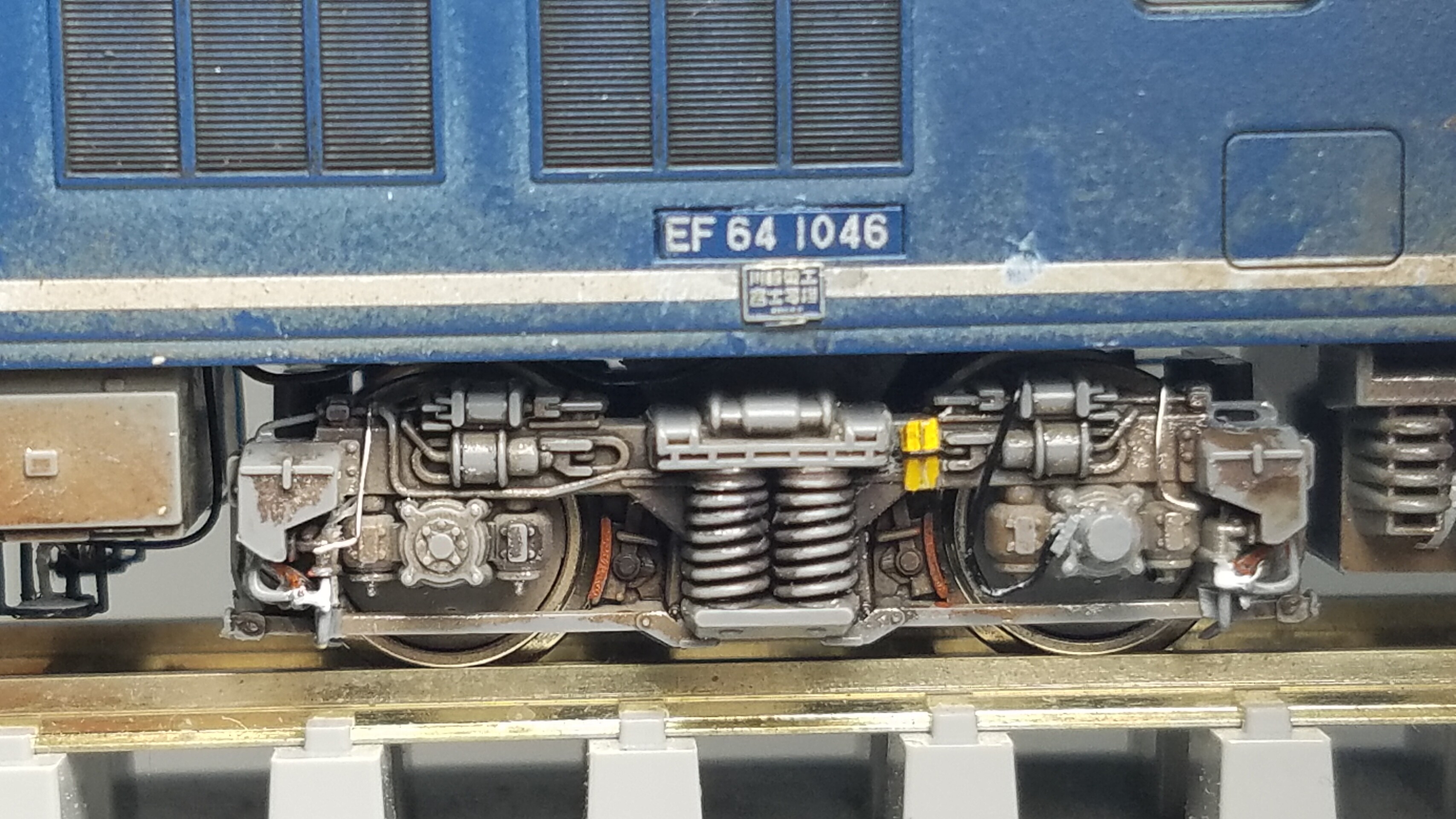Kato 3023-5 EF64 1000 JR貨物広島更新色タイプの追加台車精密