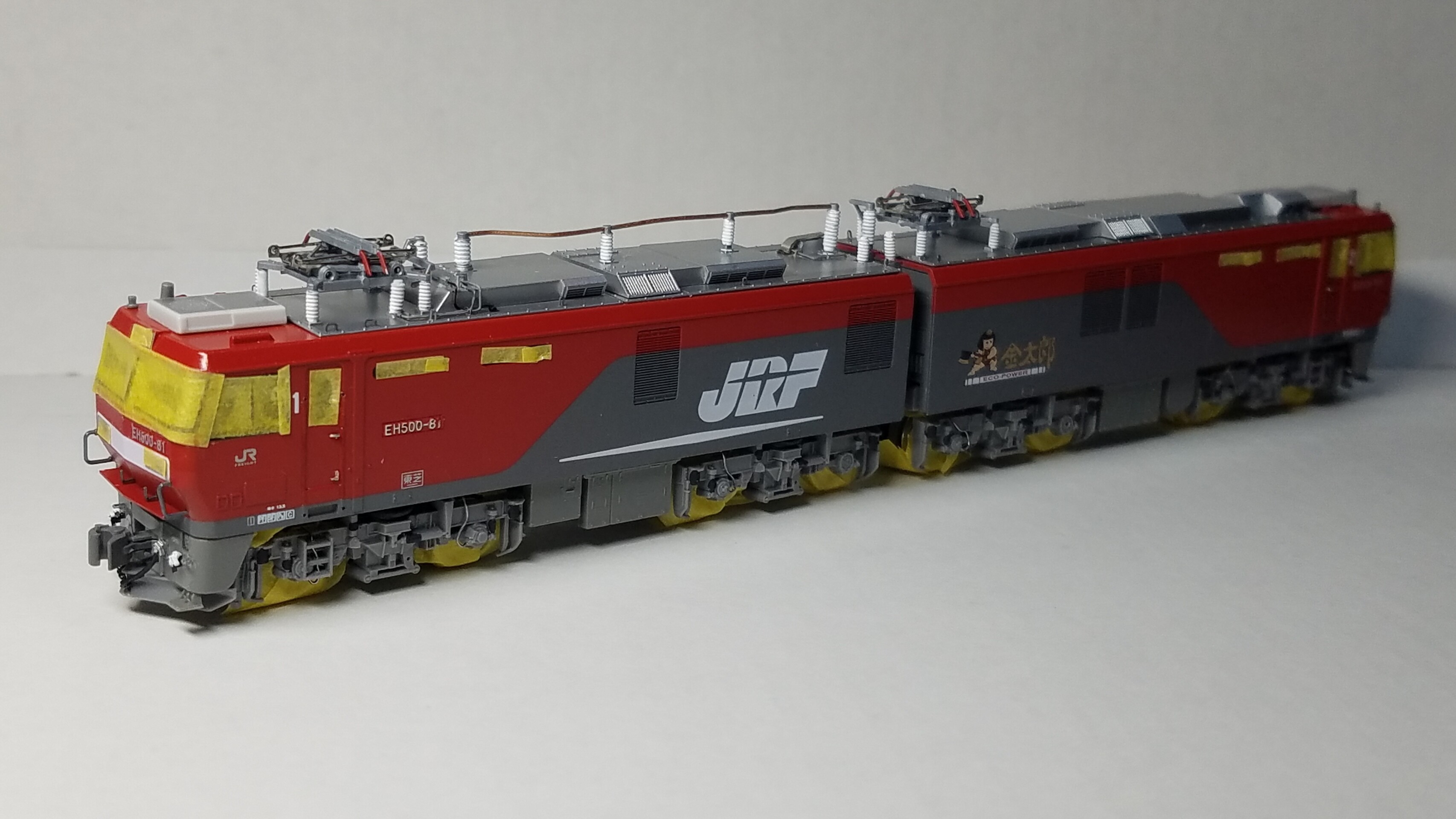 Kato 3037-2 EH500 3次形後期仕様の加工整備 その④ : （仮称）東北本線 岩 機関区