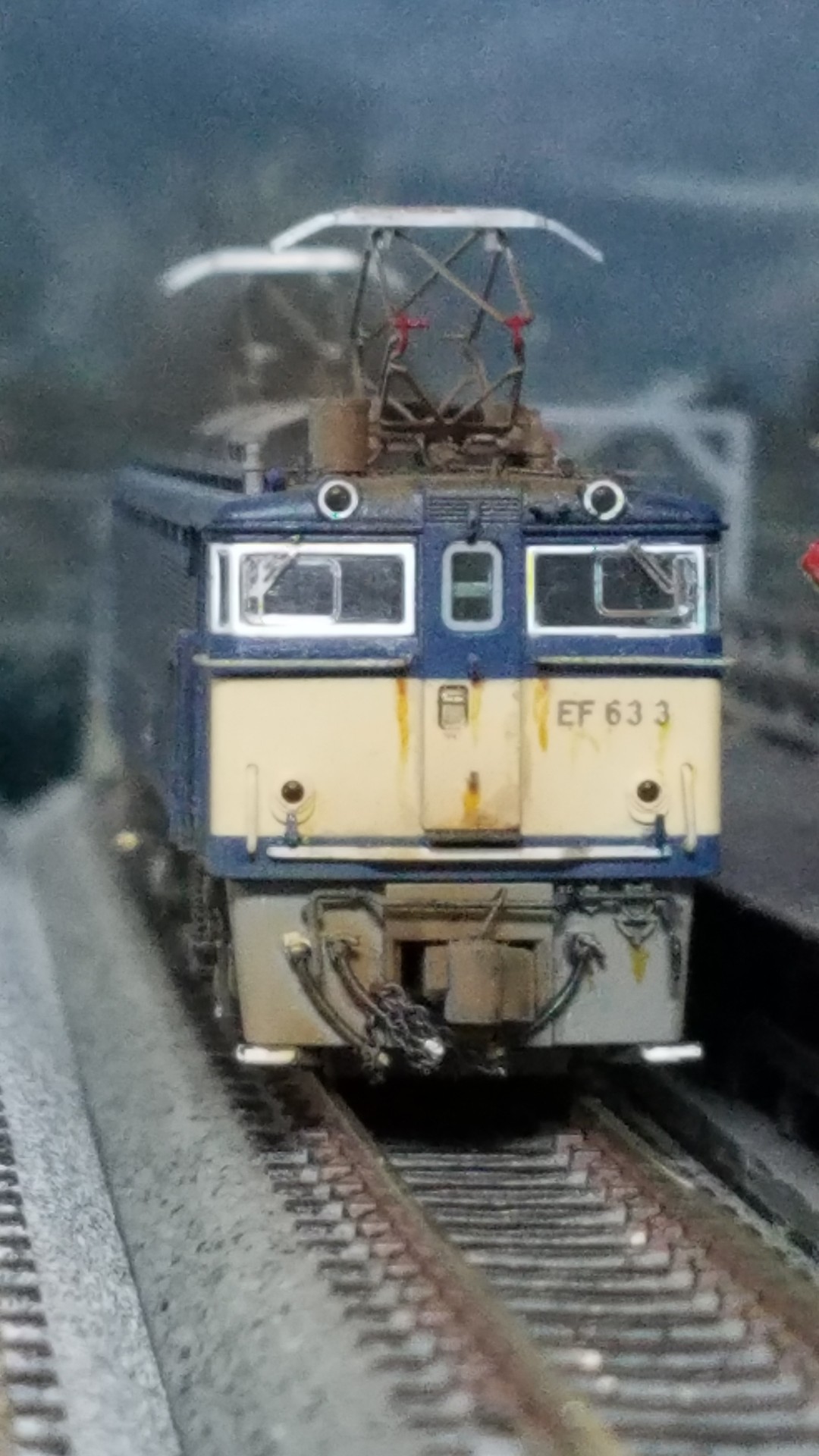 Kato3057-3 EF63 1次形の加工整備 その4完成 : （仮称）東北本線 岩