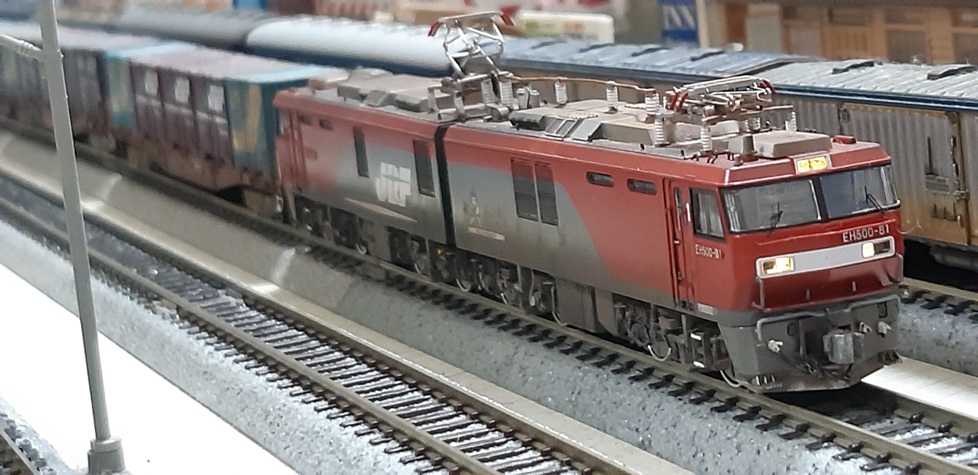 Kato 3037-2 EH500 3次形 後期仕様の第2期 台車の追加加工整備 Kato 3037-2 EH500 3次形 後期仕様の第2期 台車の追加加工整備