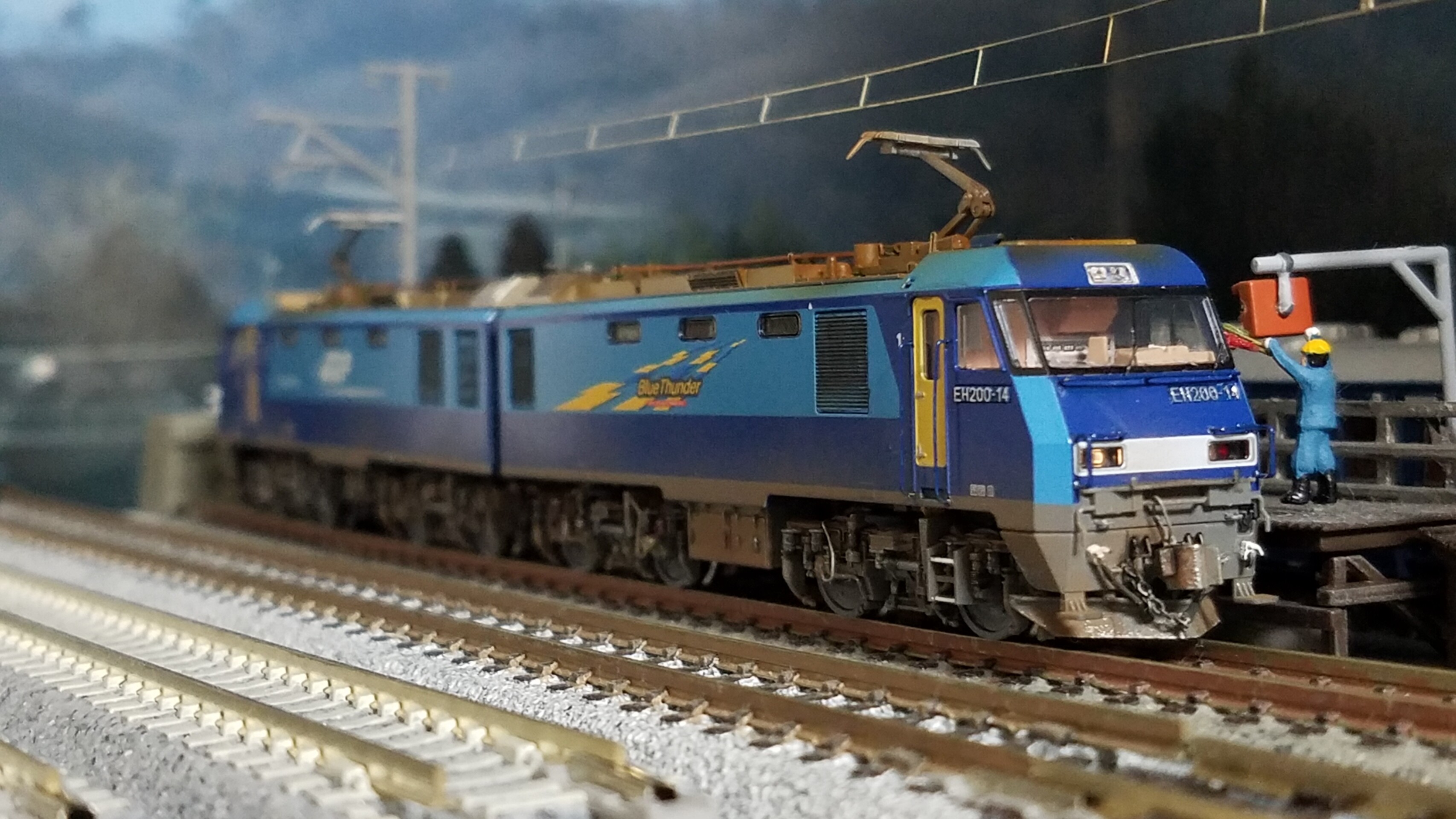 EH200 14号機『高』続きです→ : (仮称)東北本線 岩○機関区 EH200 14号機『高』続きです→ : (仮称)東北本線 岩○機関区