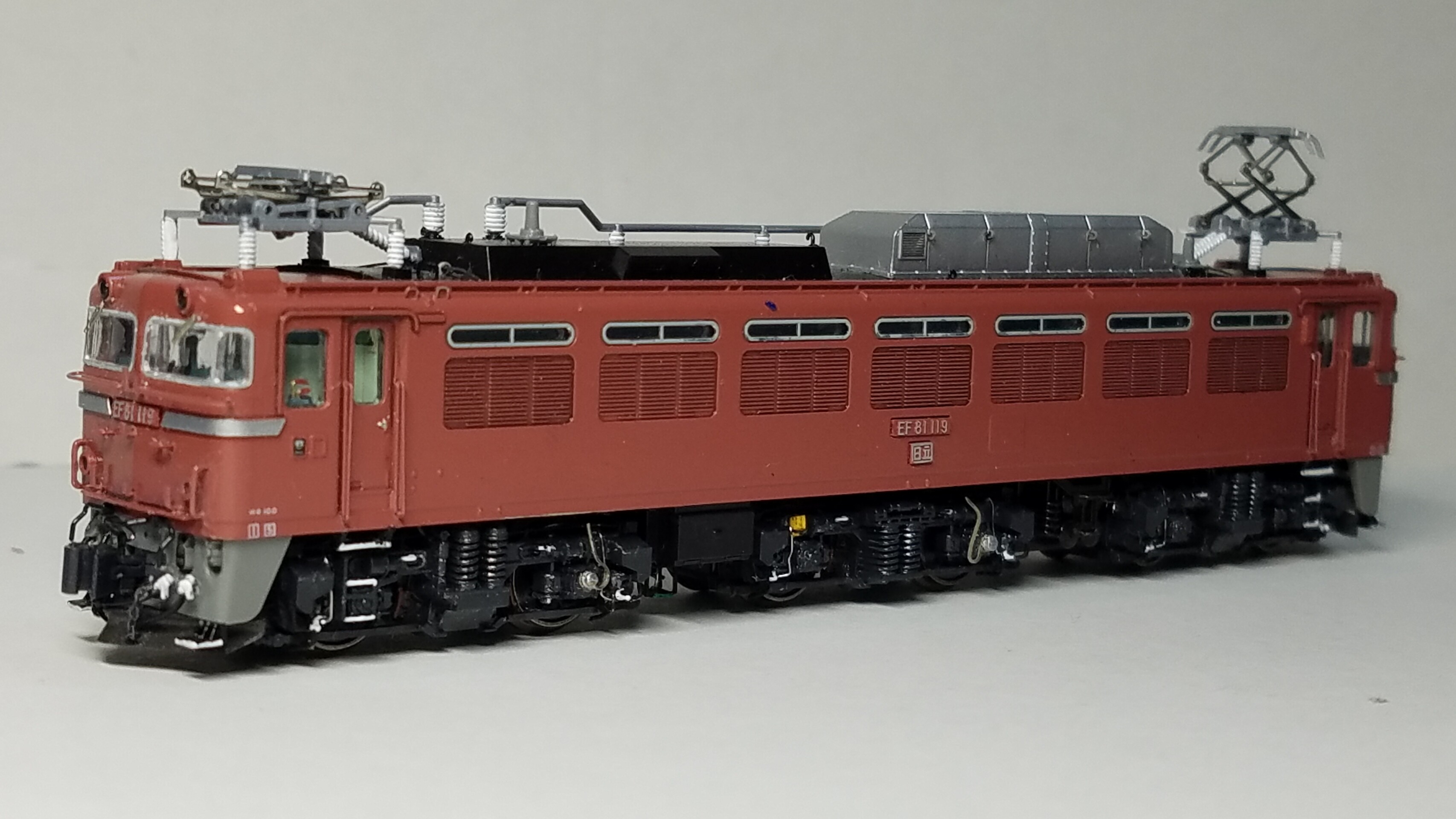 Nゲージ EF81 627精密加工品