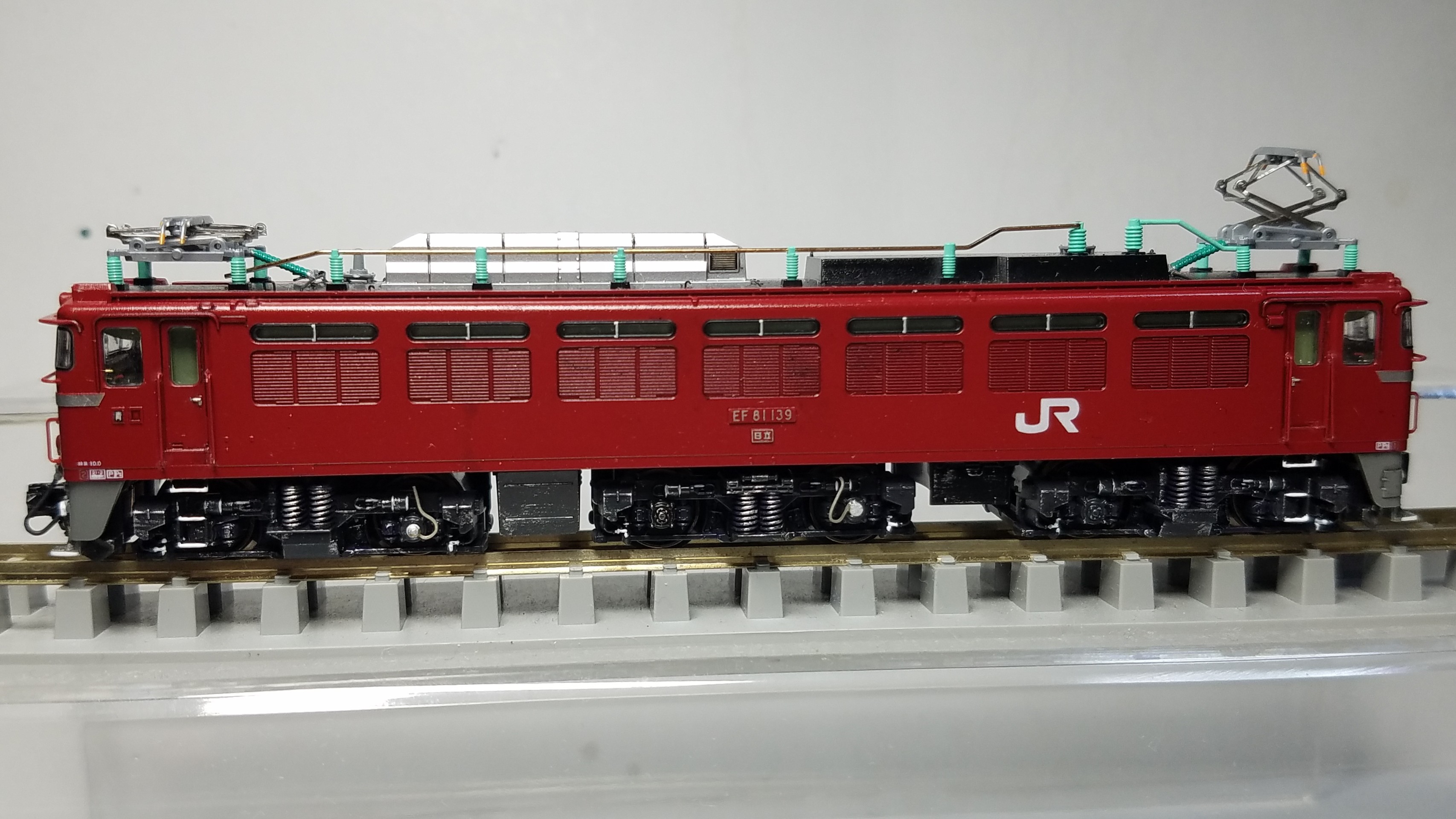 Kato 3066-4 EF81 JR東日本色 双頭連結器の加工整備 その③完成