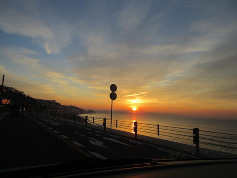 IMG_7787134号線から見る朝焼