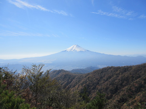 IMG_7610山頂から見る富士山
