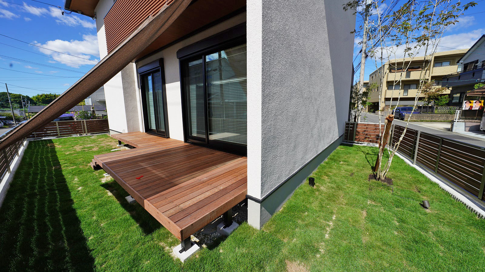 東郷町 斬新な住友林業の建物のドローン空撮です 愛知県の外構ショップ Wise Gallery ワイズギャラリー エクステリア日記