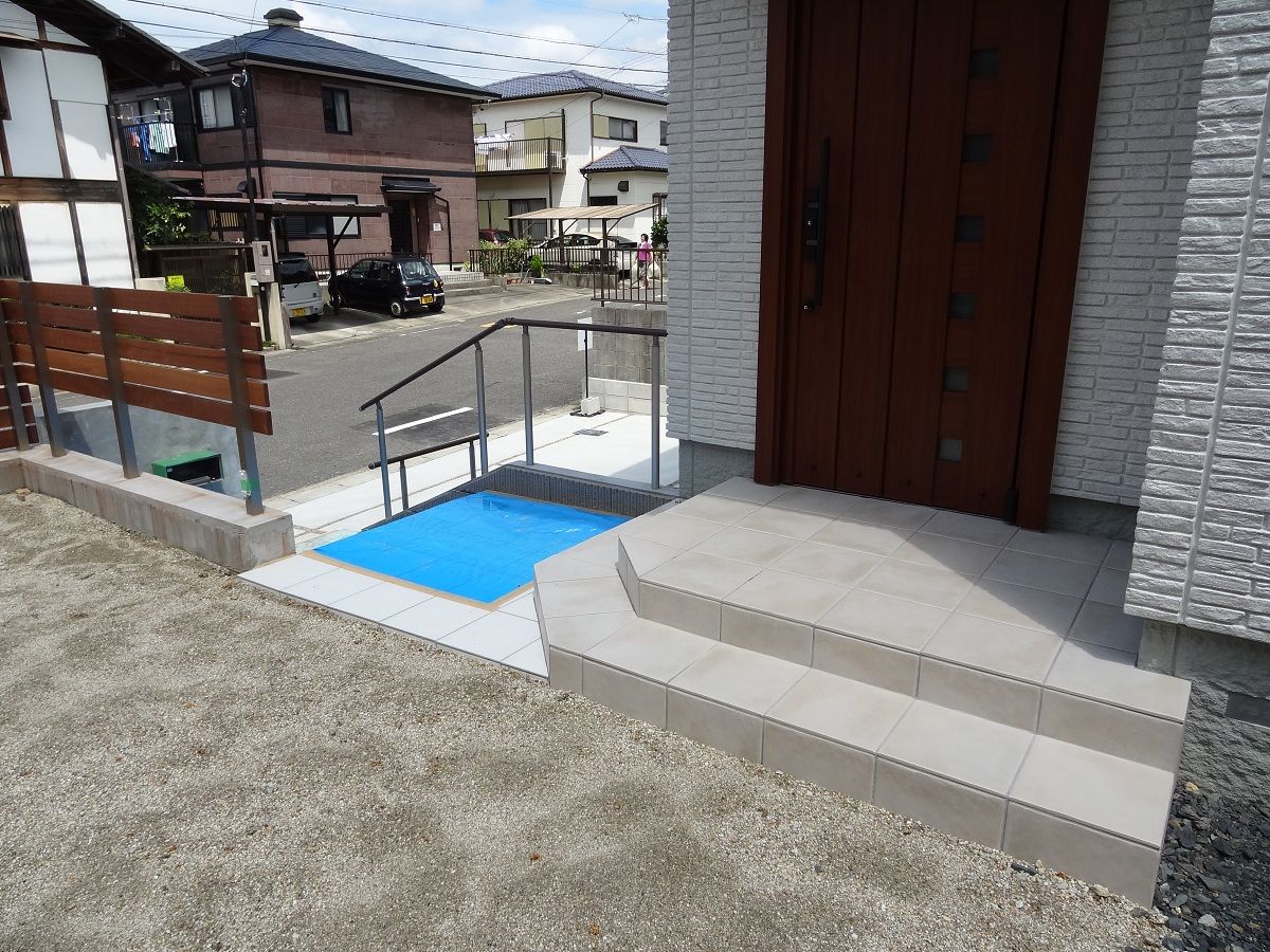 積水ハウスのモダンエクステリア 外構 3件です 愛知県の外構ショップ Wise Gallery ワイズギャラリー エクステリア日記