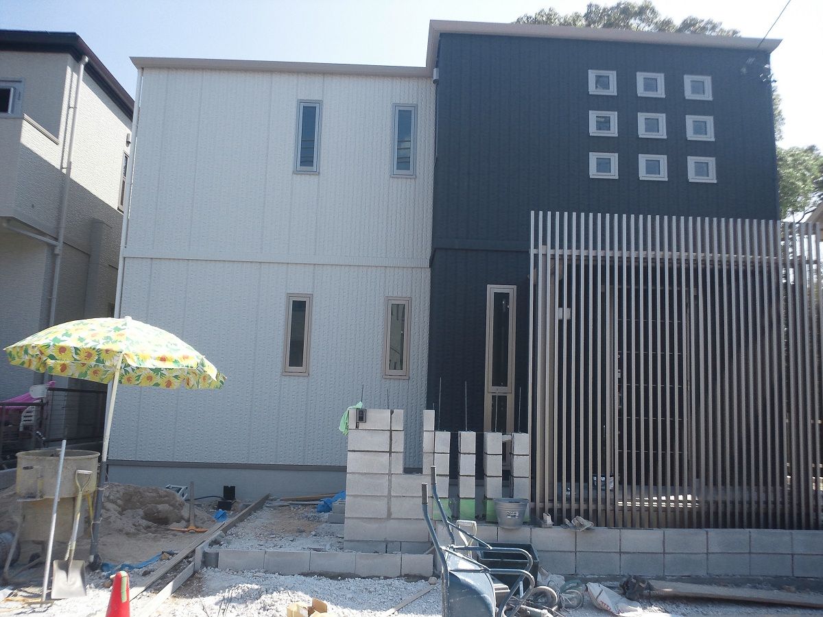 トヨタホームのスタイリッシュなオープン外構です 愛知県の外構ショップ Wise Gallery ワイズギャラリー エクステリア日記