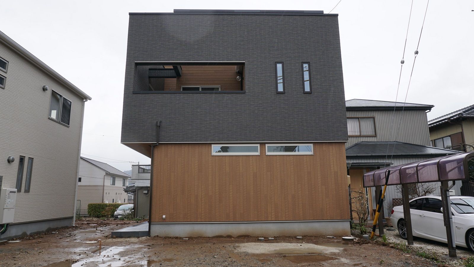 幸田町 住友不動産 Jアーバンのシンプルモダン外構です 愛知県の外構ショップ Wise Gallery ワイズギャラリー エクステリア日記