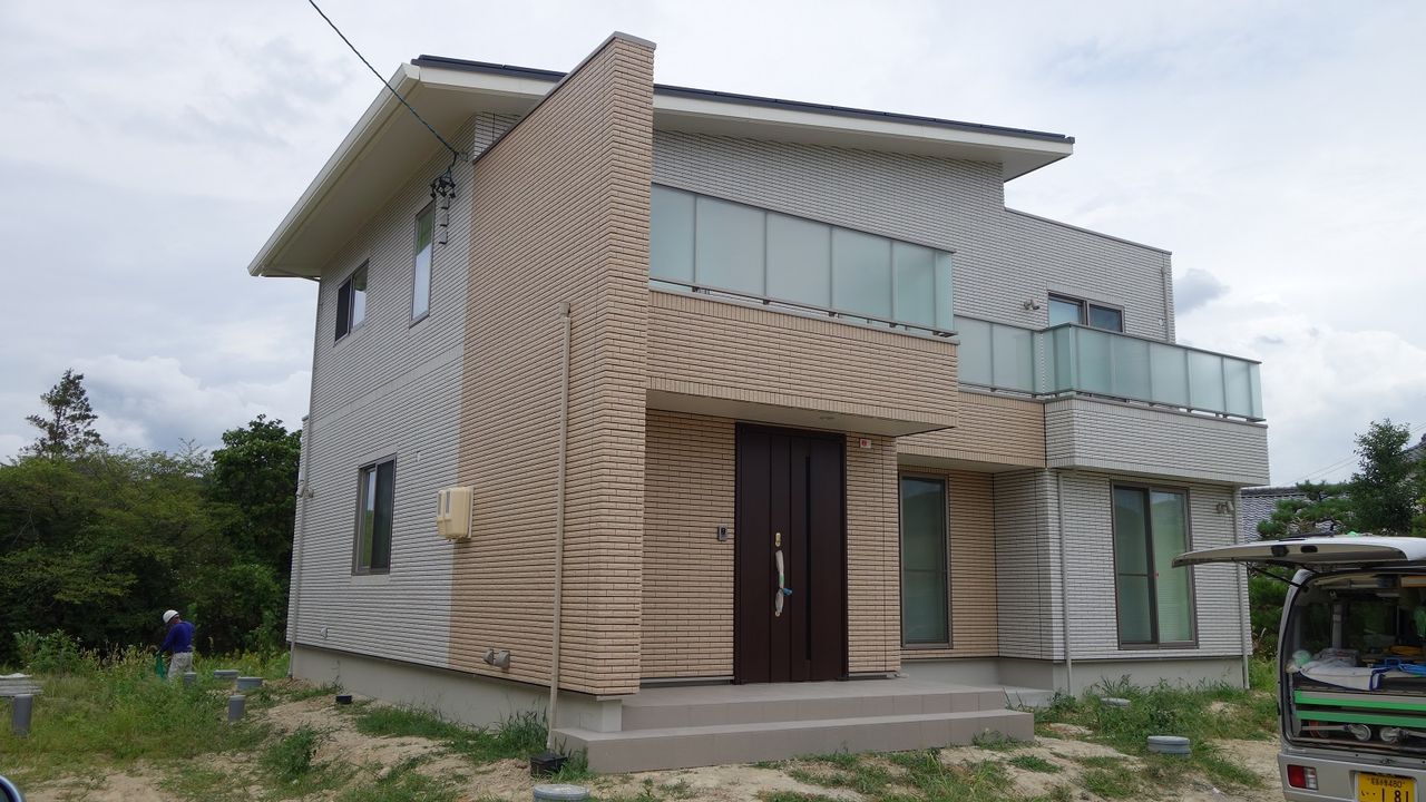 日進市で工事中のナチュラルモダンなi Smartの外構です 愛知県の外構ショップ Wise Gallery ワイズギャラリー エクステリア日記