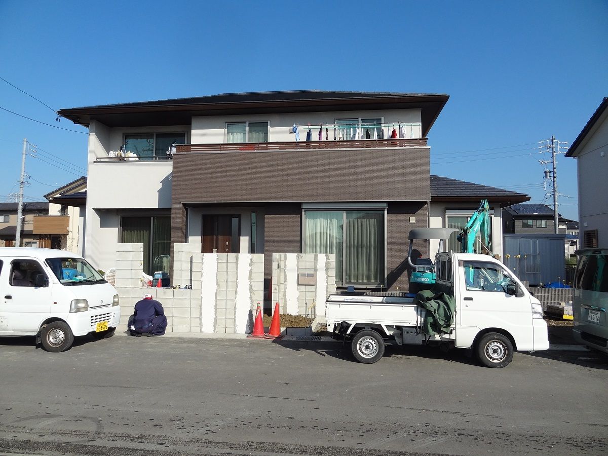 住友林業の和モダンなセミクローズ外構です 愛知県の外構ショップ Wise Gallery ワイズギャラリー エクステリア日記