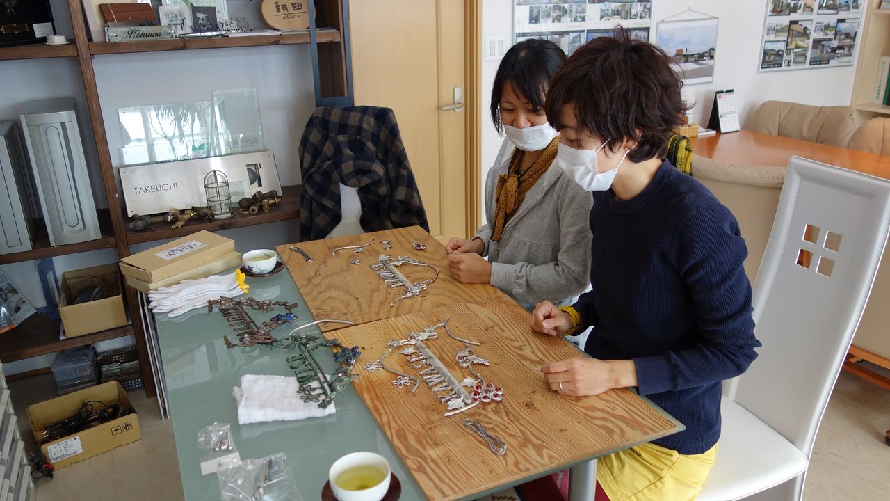 手作りアイアン表札教室の様子です 愛知県の外構ショップ Wise Gallery ワイズギャラリー エクステリア日記 手作りアイアン表札教室の様子です 愛知県の外構ショップ Wise Gallery ワイズギャラリー エクステリア日記