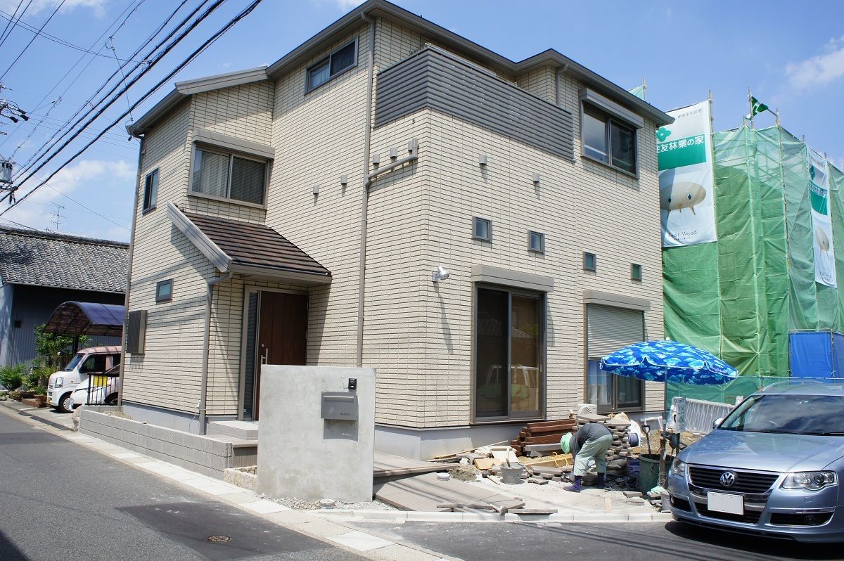 愛知県尾張方面の外構現場写真です 愛知県の外構ショップ Wise Gallery ワイズギャラリー エクステリア日記