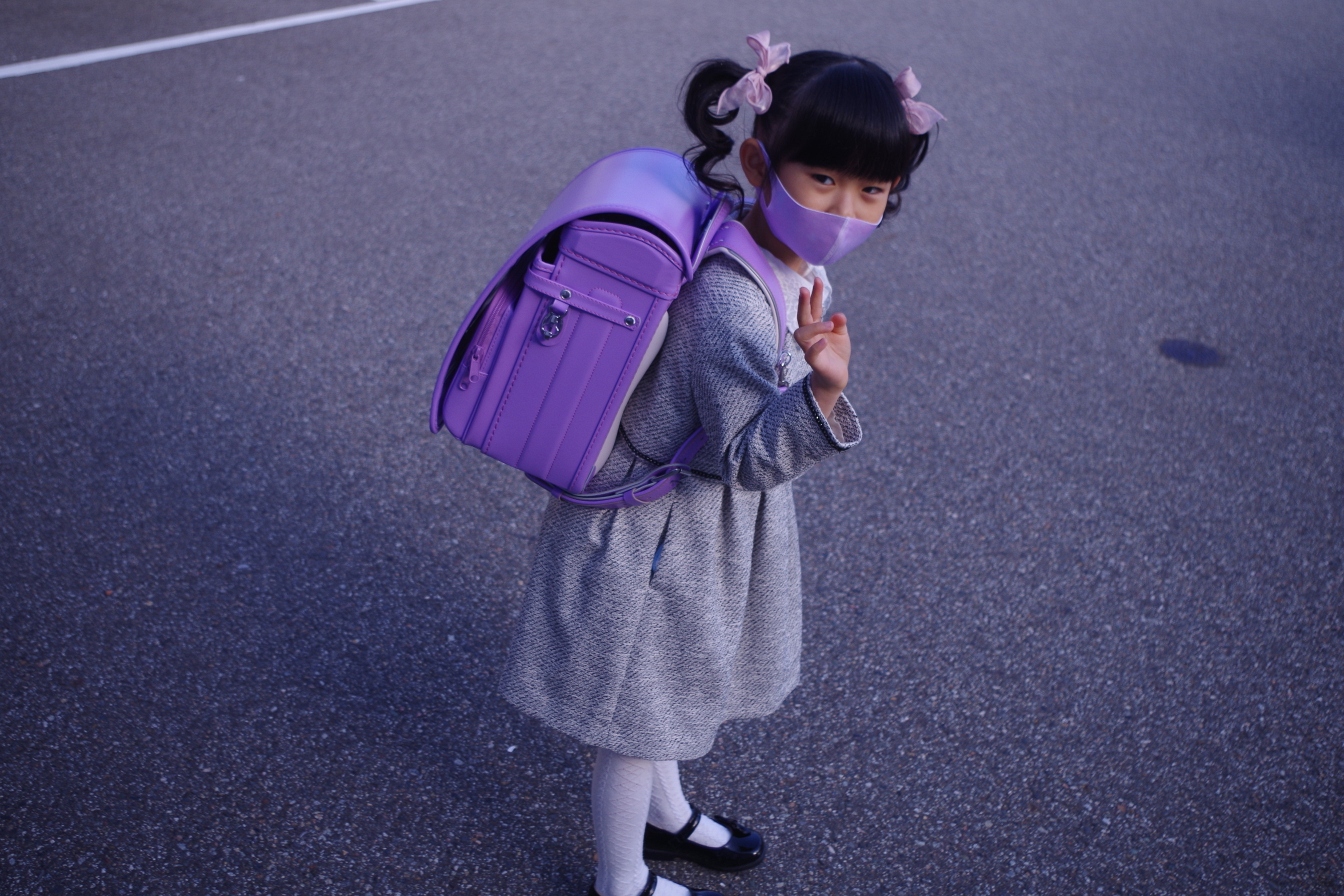 小学校入学式 ツインテールにおリボン可愛いすぎます 富山市新庄 美容室 デジール ブログ