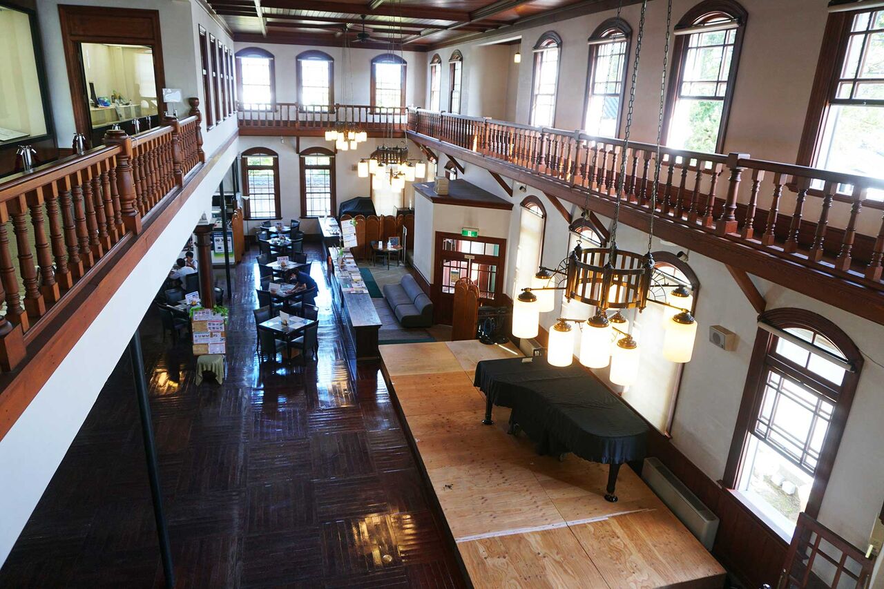 ビケ足場のダイワ 佐賀営業所 旧古賀銀行 ビケメン スタイル