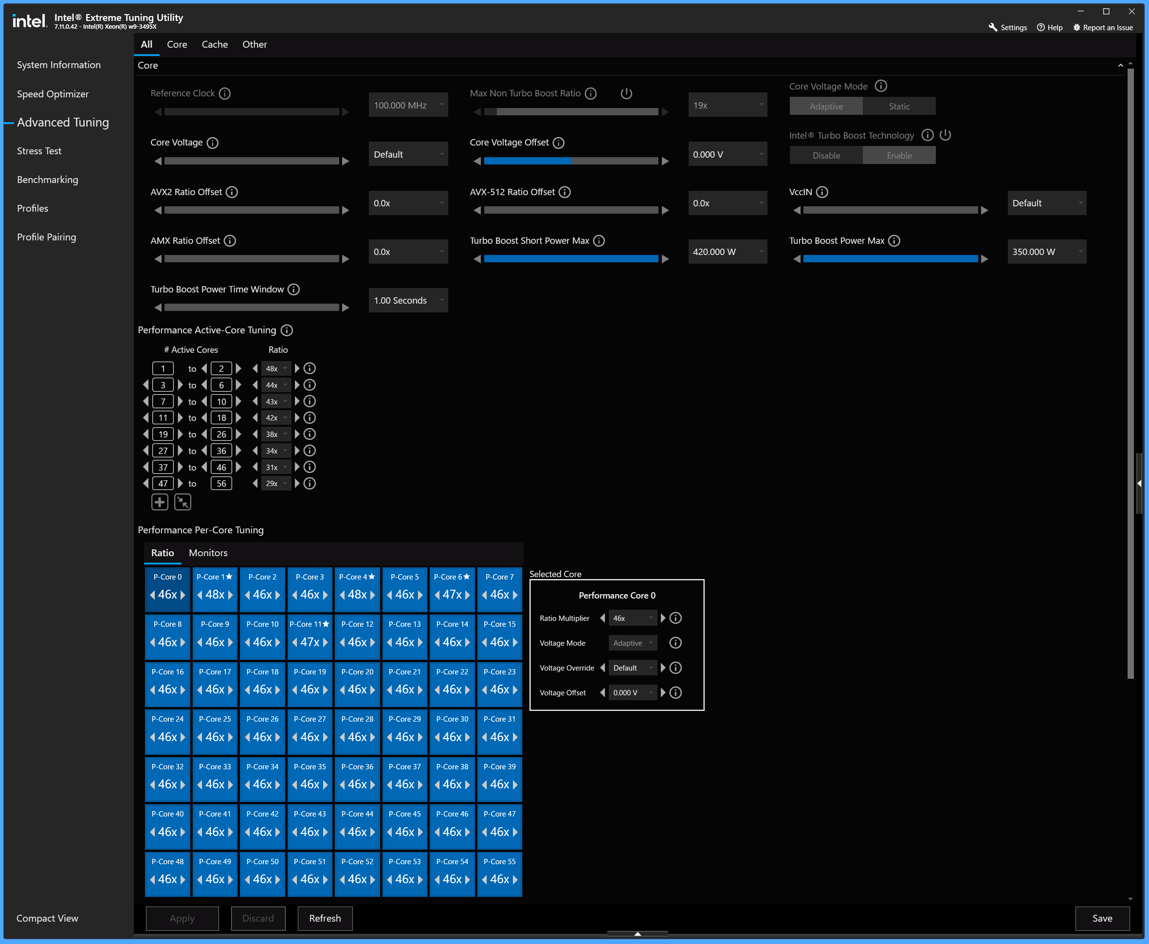 Intel Xeon w9-3495X_Spec_XTU