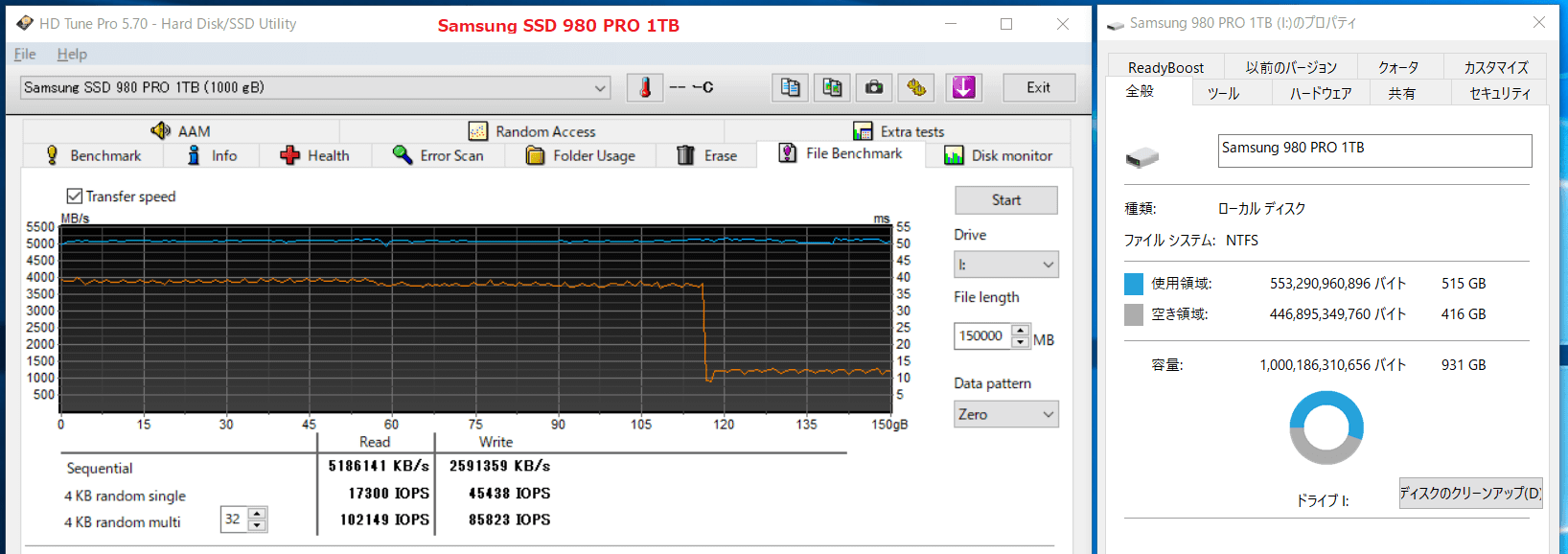 Samsung SSD 980 PRO 1TB_HDT_50Fill