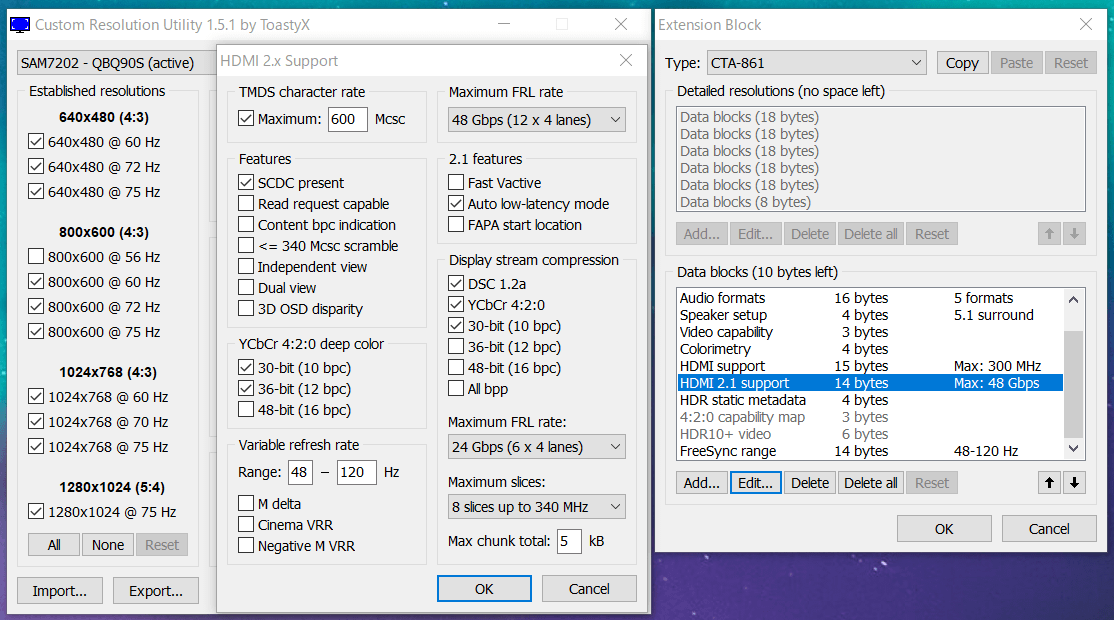 Samsung S95B_HDMI2.1_Spec