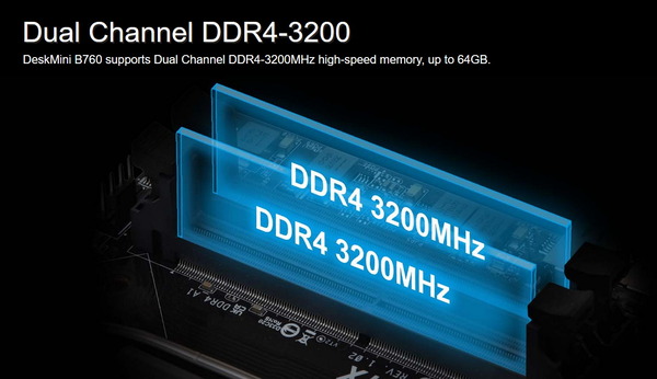 ASRock DeskMini B760_DDR4-SODIMM