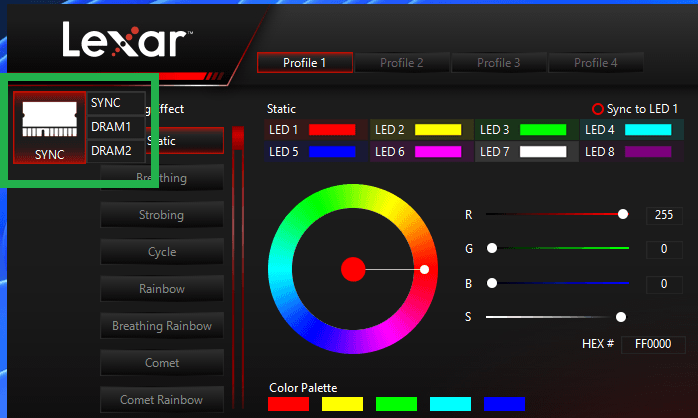 Lexar RGB Sync_2